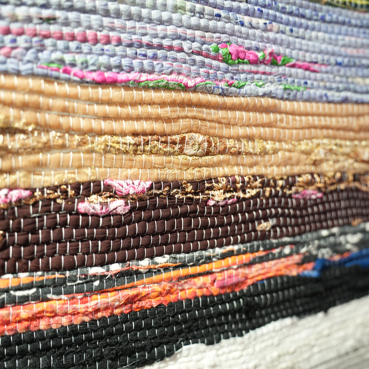 SCRAP FABRIC RUG B