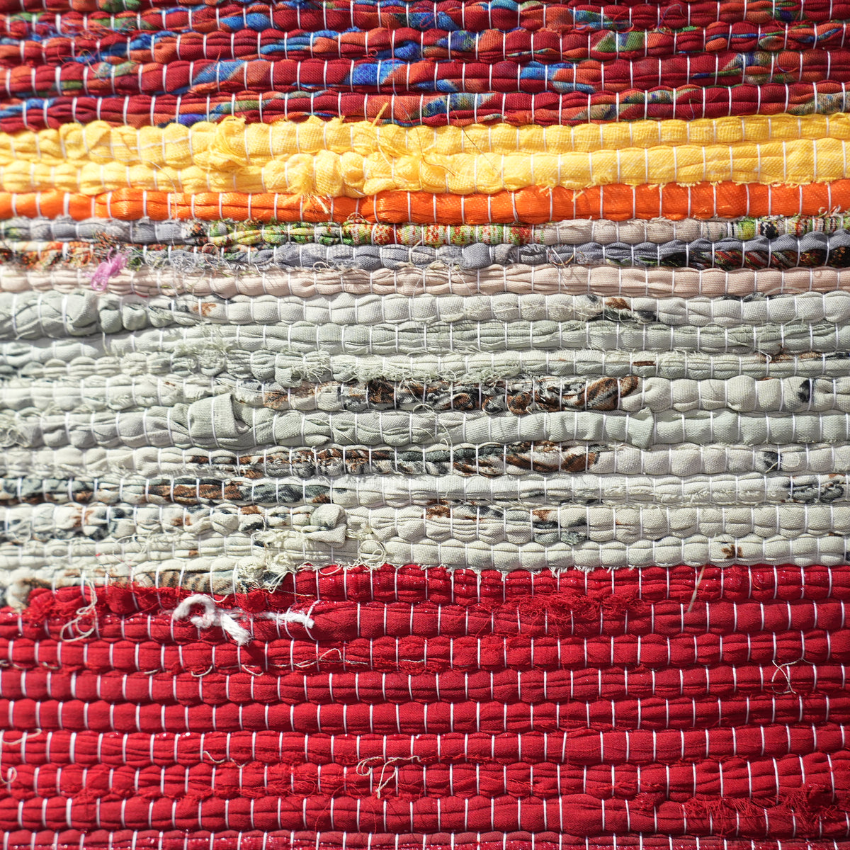 SCRAP FABRIC RUG C