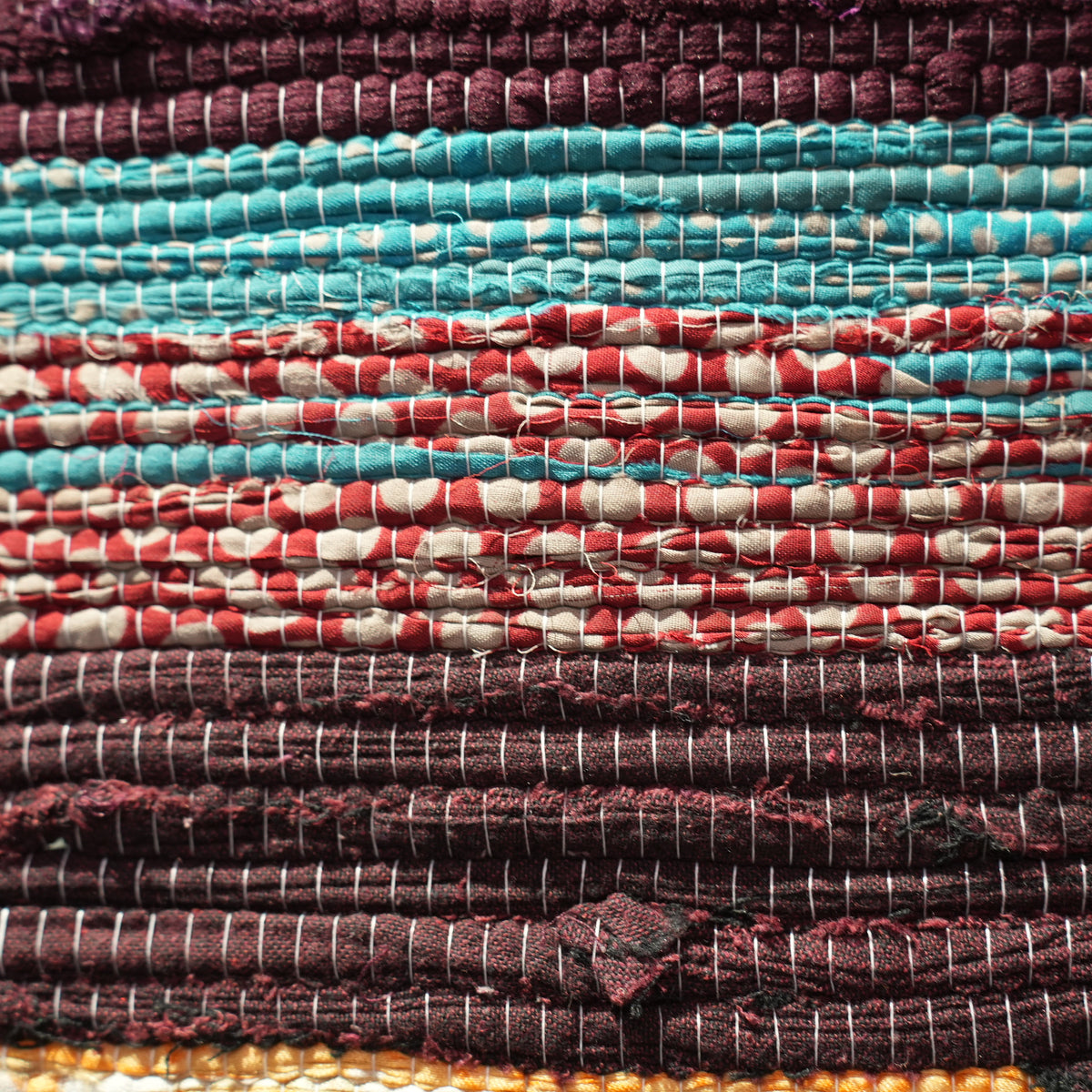 SCRAP FABRIC RUG C