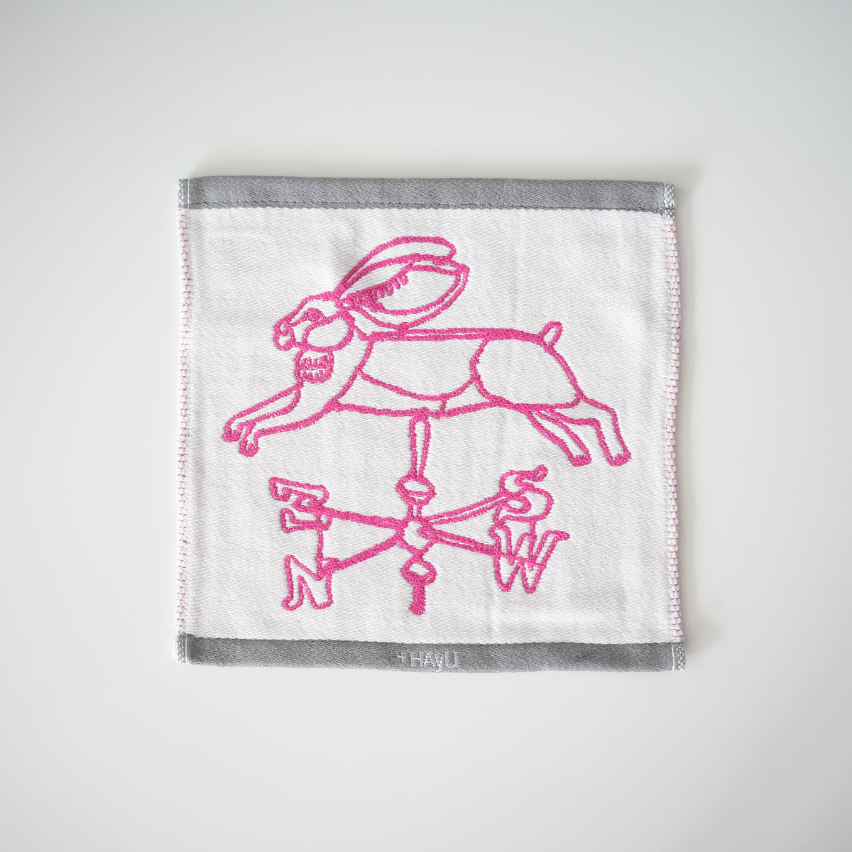 HAyU fabric Jacquard Towel Handkerchief 風見ウサギ