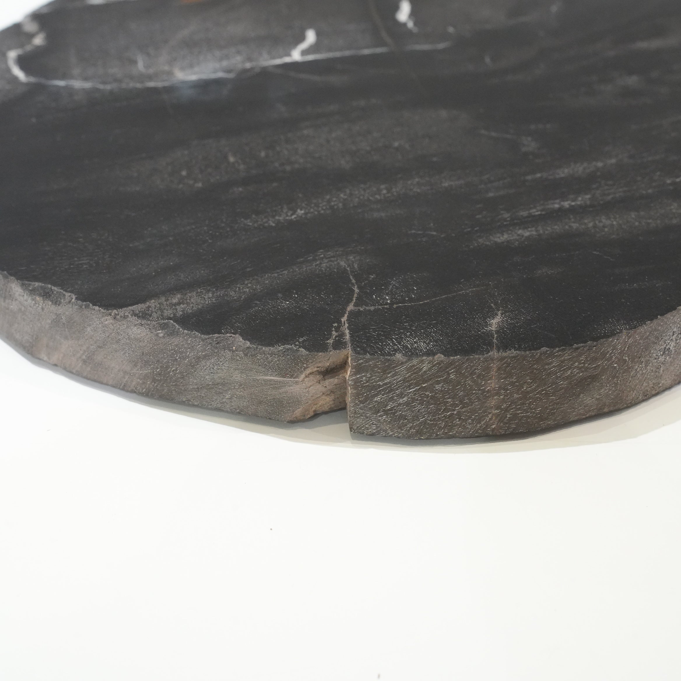 Wood Plate 20 Black A