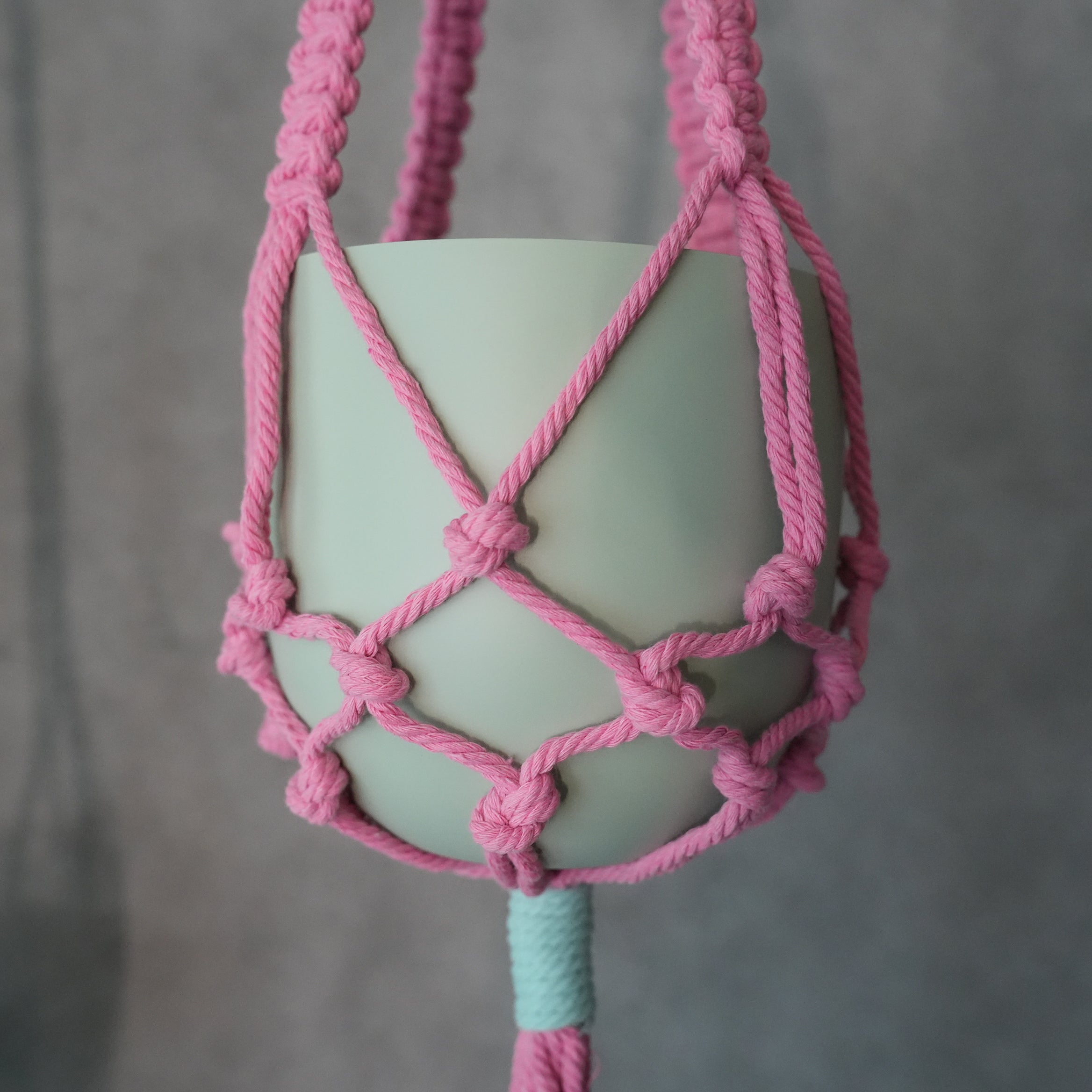Macrame Hanging Pot
