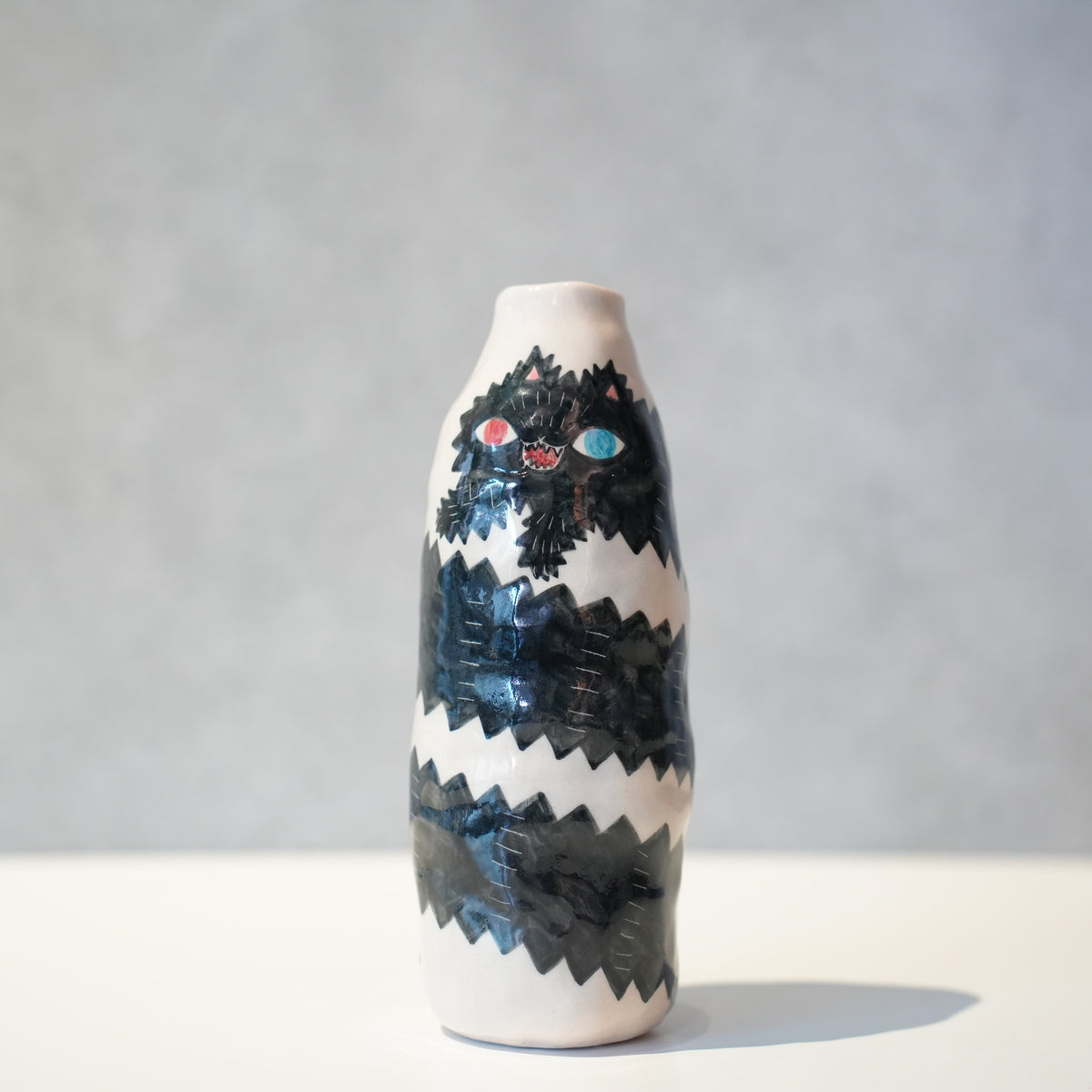 Cat Flower Vase B