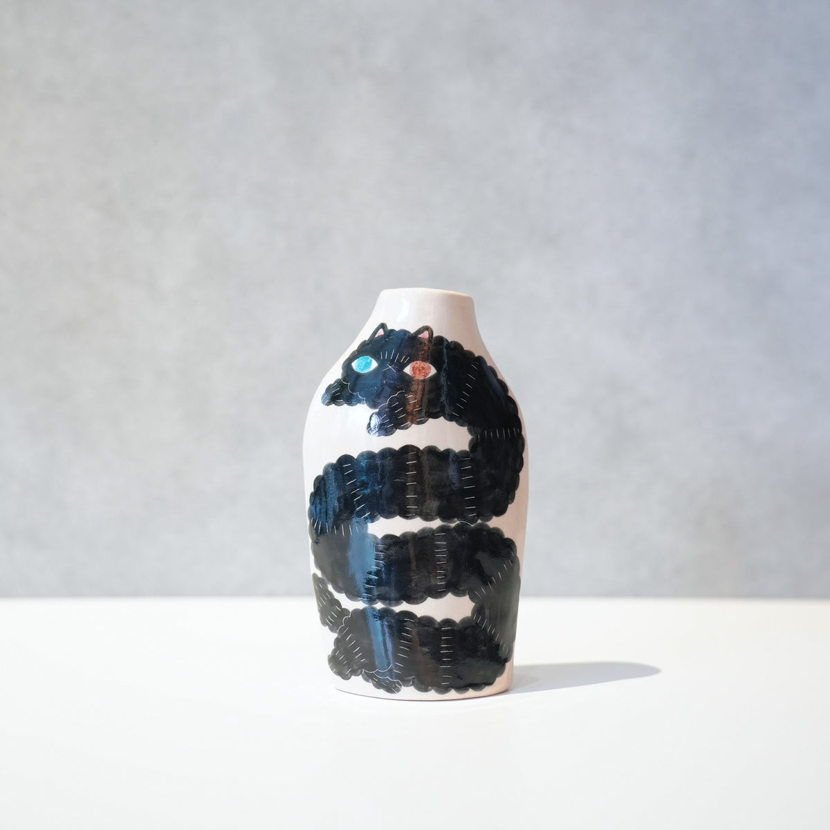 Cat Flower Vase C