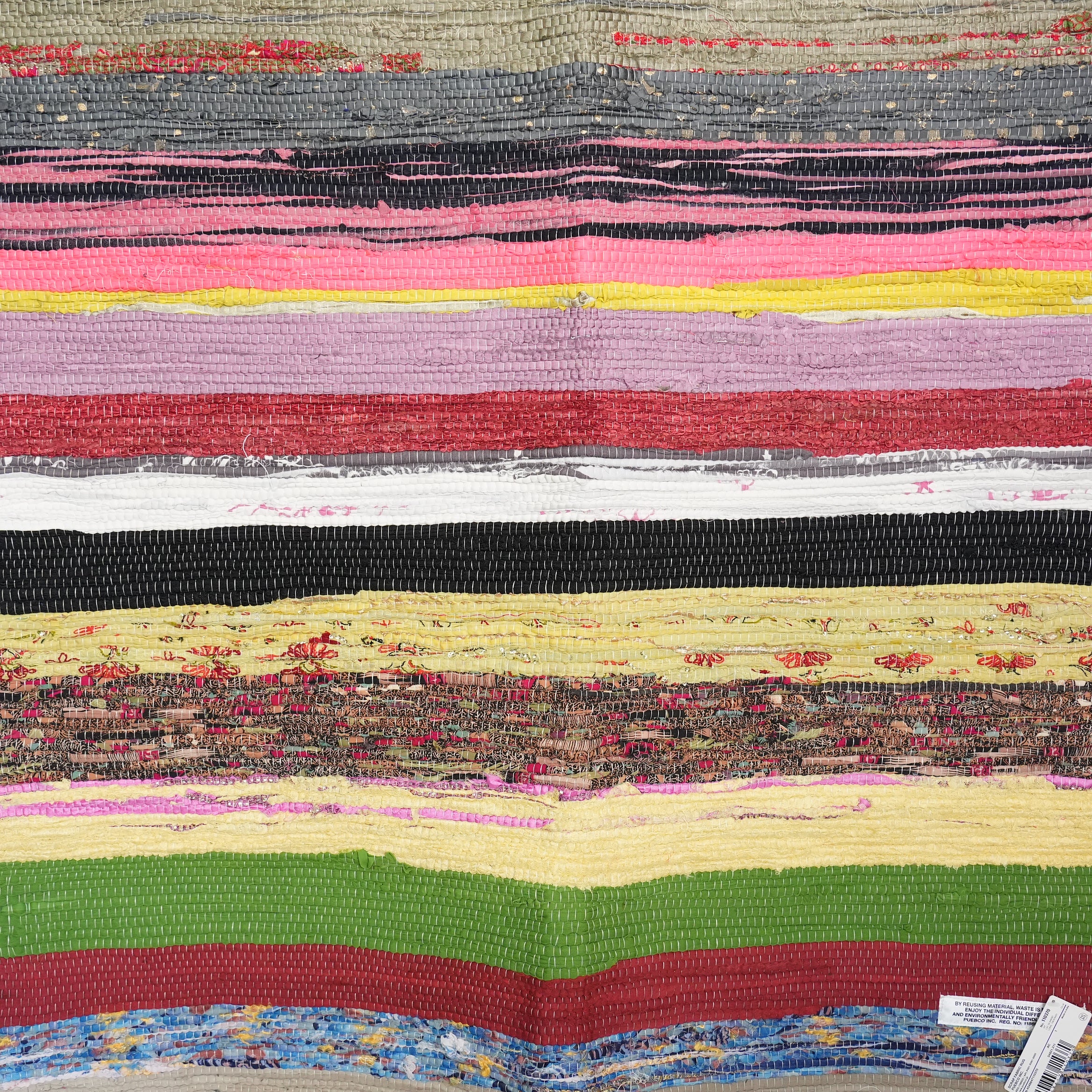 SCRAP FABRIC RUG B