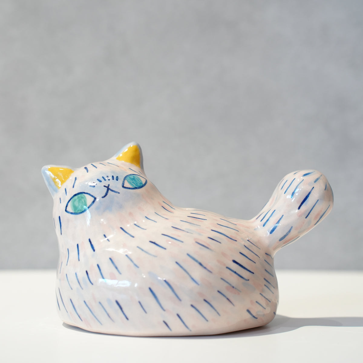 Cat Flower Vase G