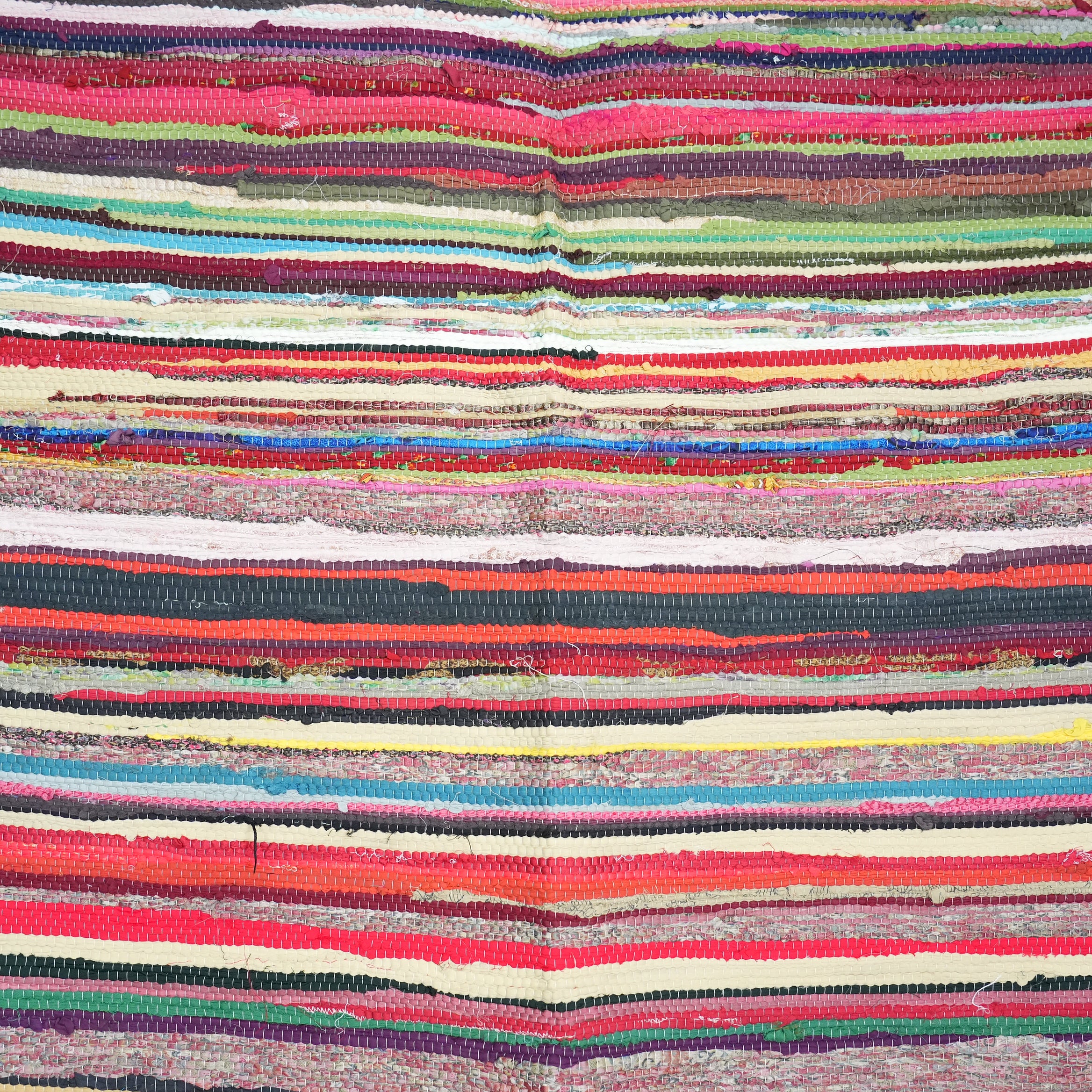 SCRAP FABRIC RUG C