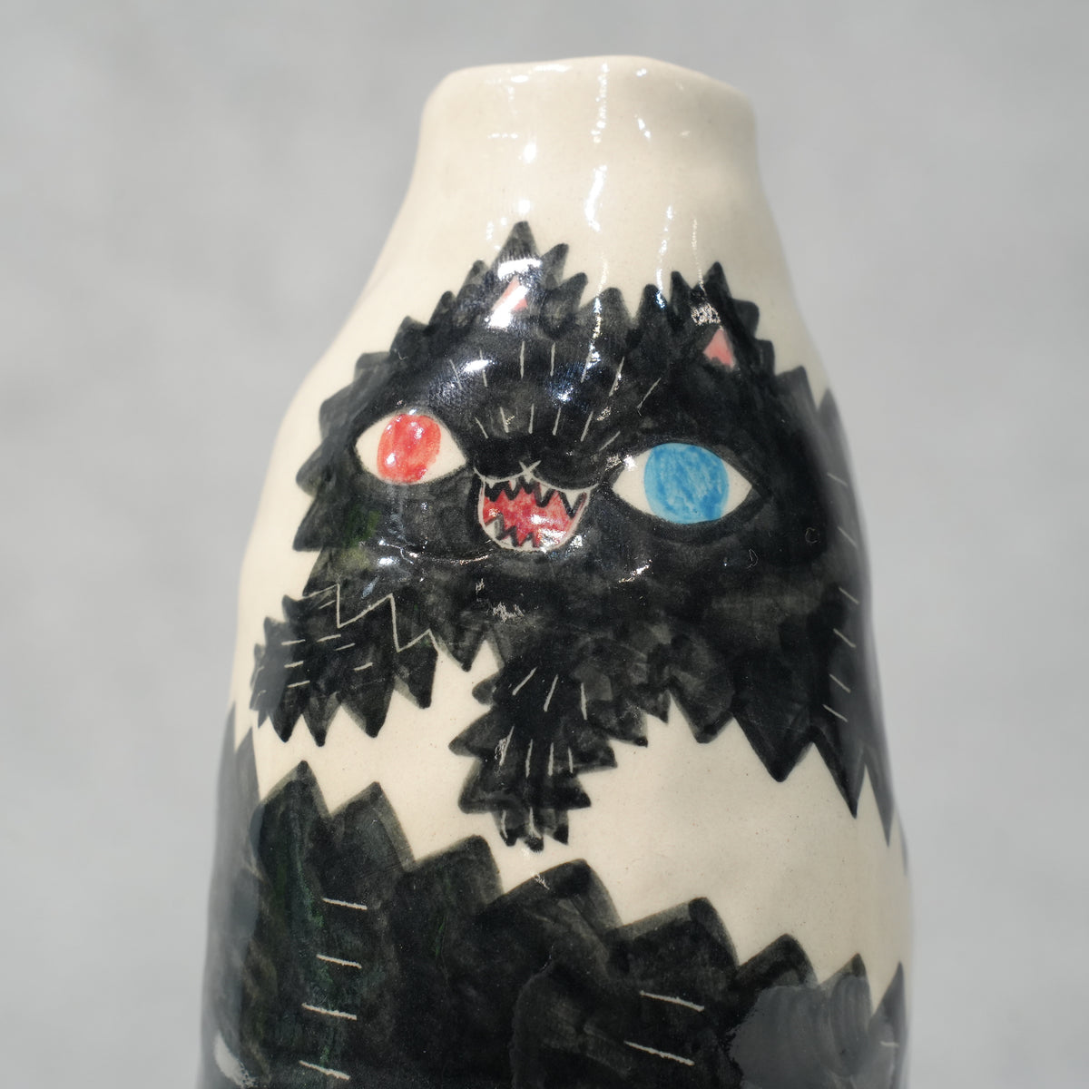 Cat Flower Vase B