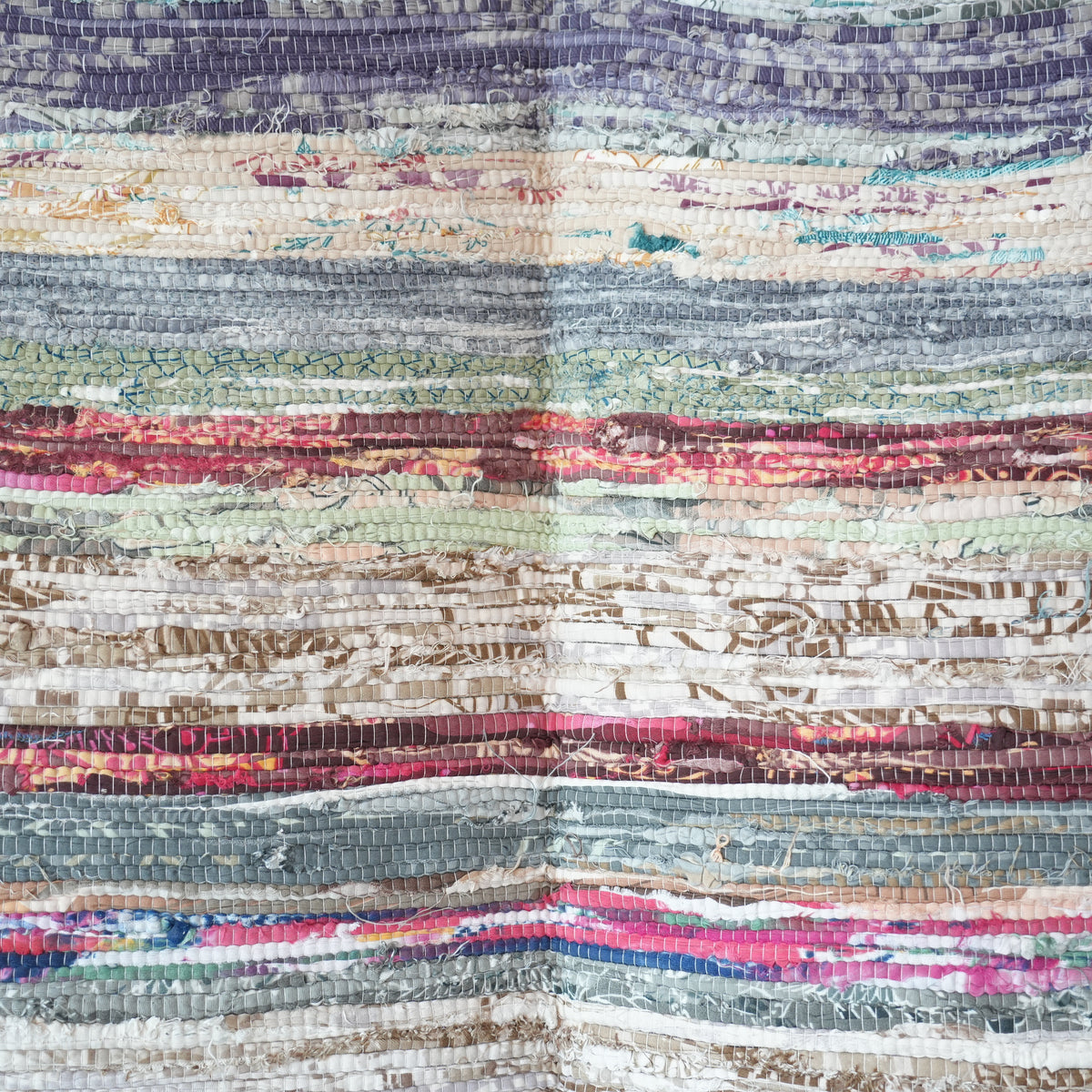 SCRAP FABRIC RUG C