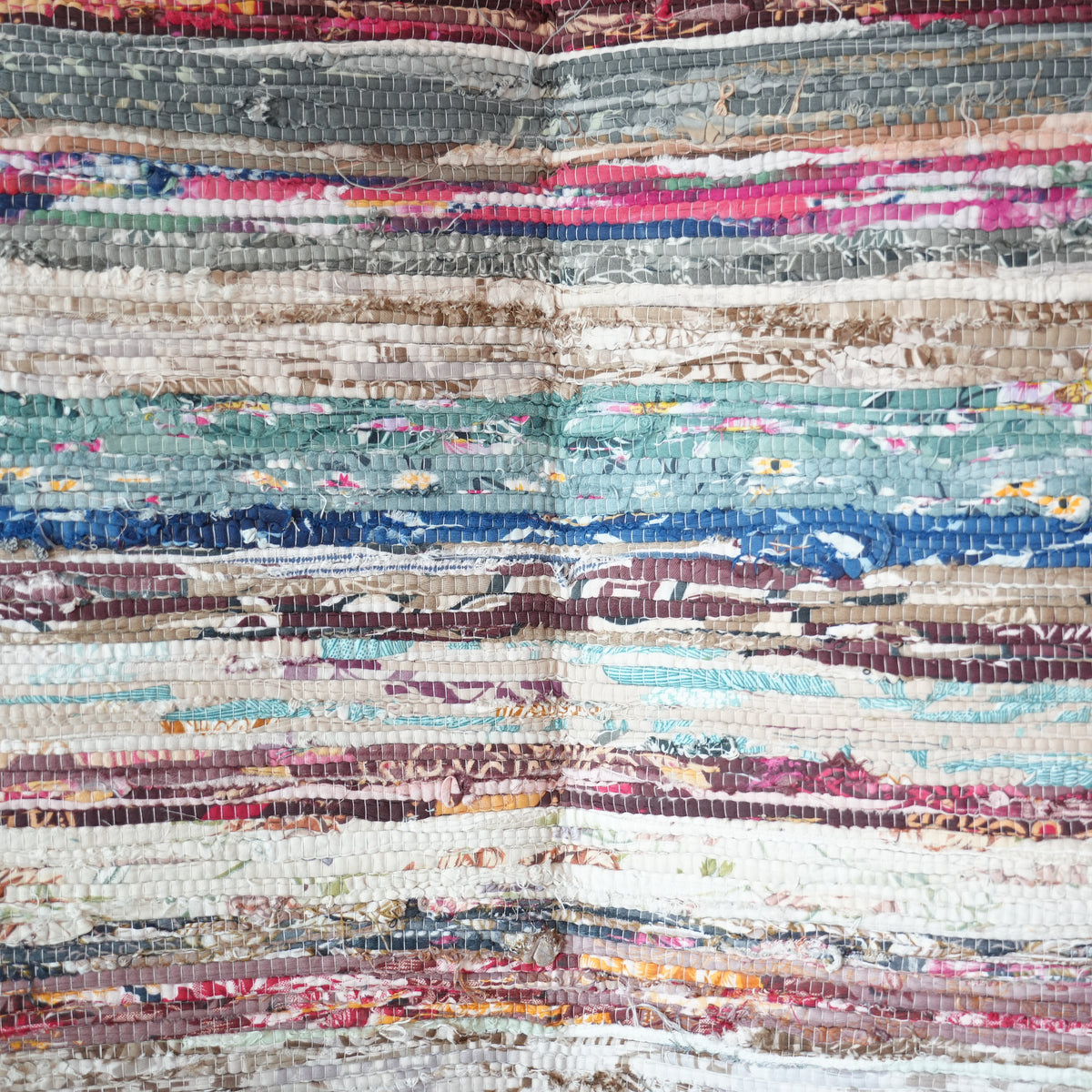 SCRAP FABRIC RUG C