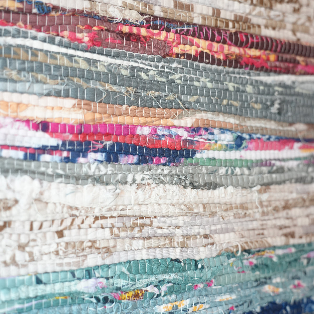 SCRAP FABRIC RUG C
