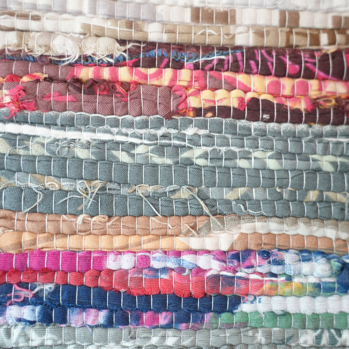 SCRAP FABRIC RUG C