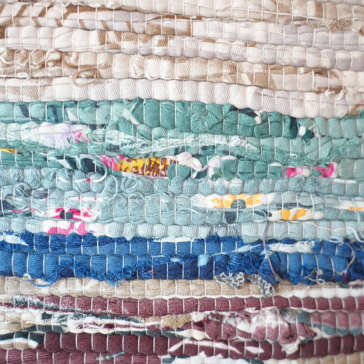 SCRAP FABRIC RUG C