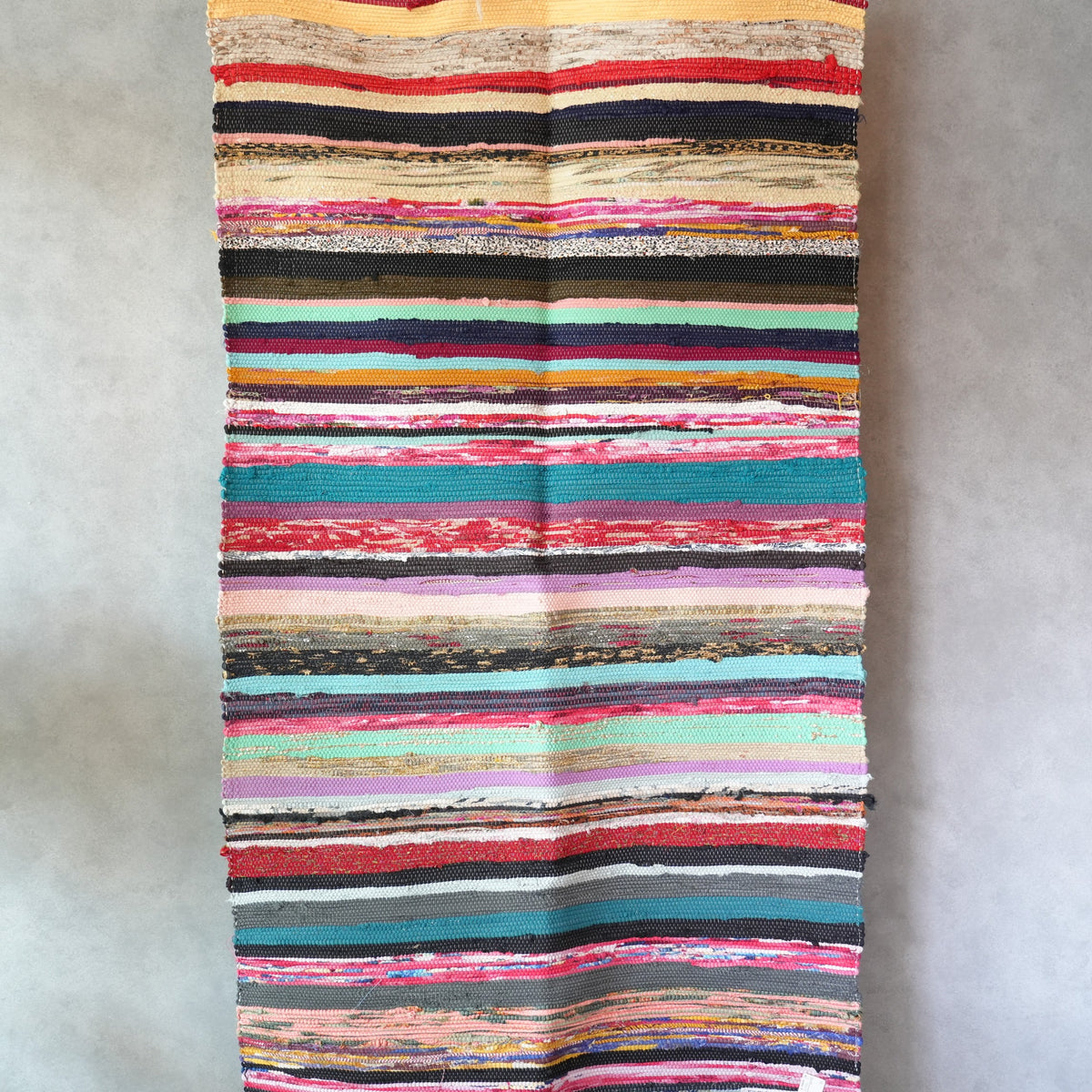 SCRAP FABRIC RUG D
