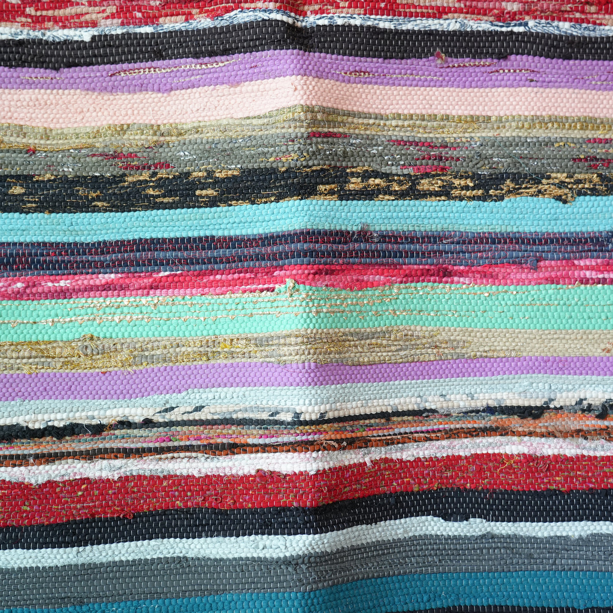 SCRAP FABRIC RUG D