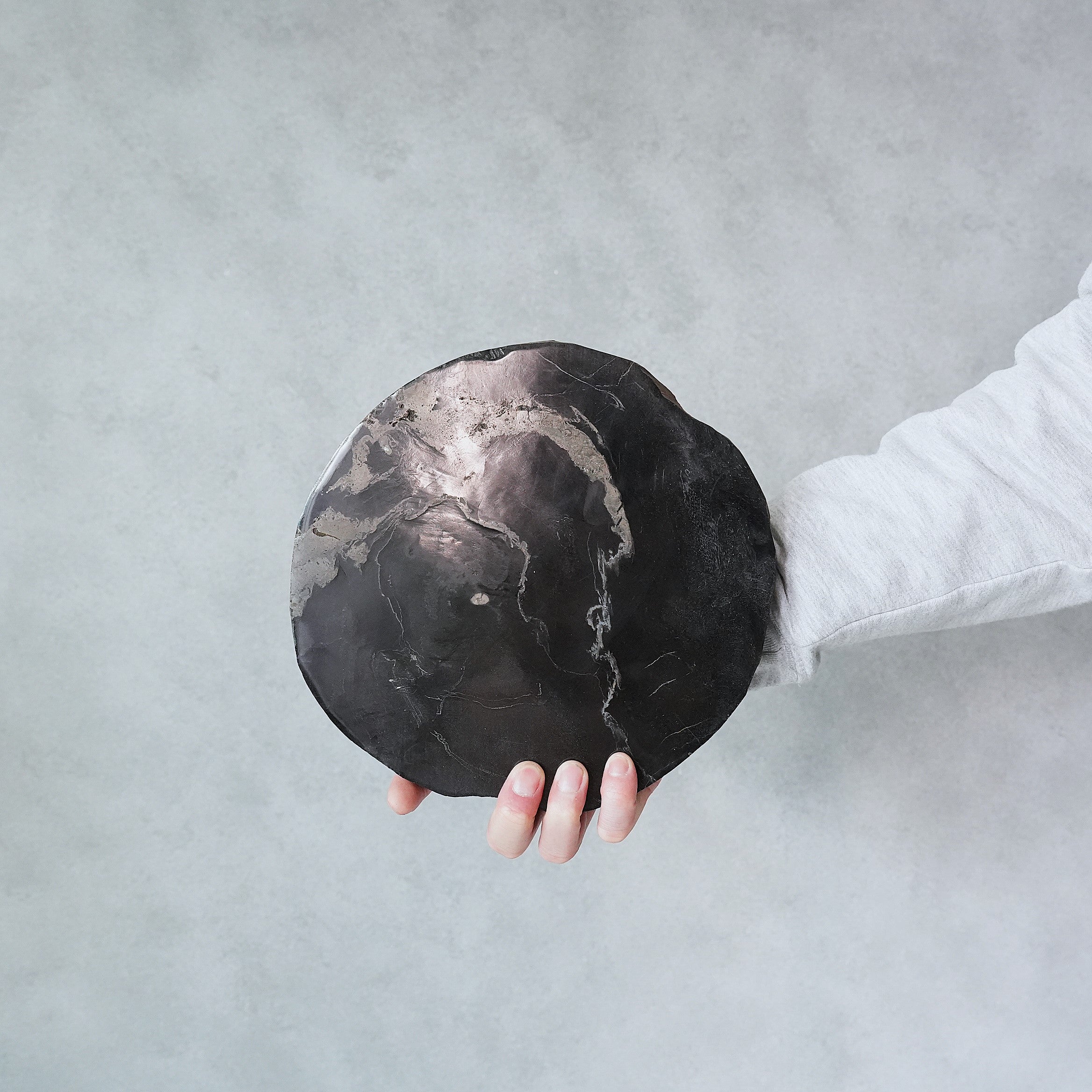 Wood Plate 20 Black B