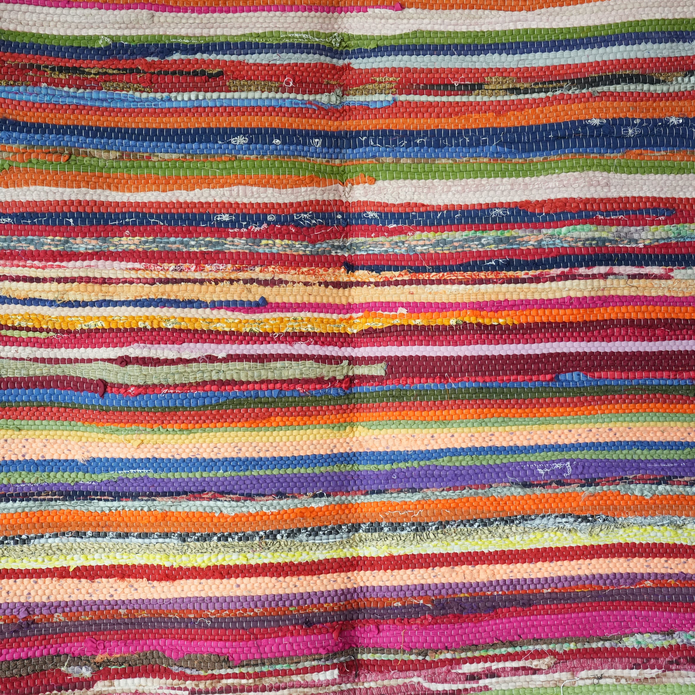 SCRAP FABRIC RUG D