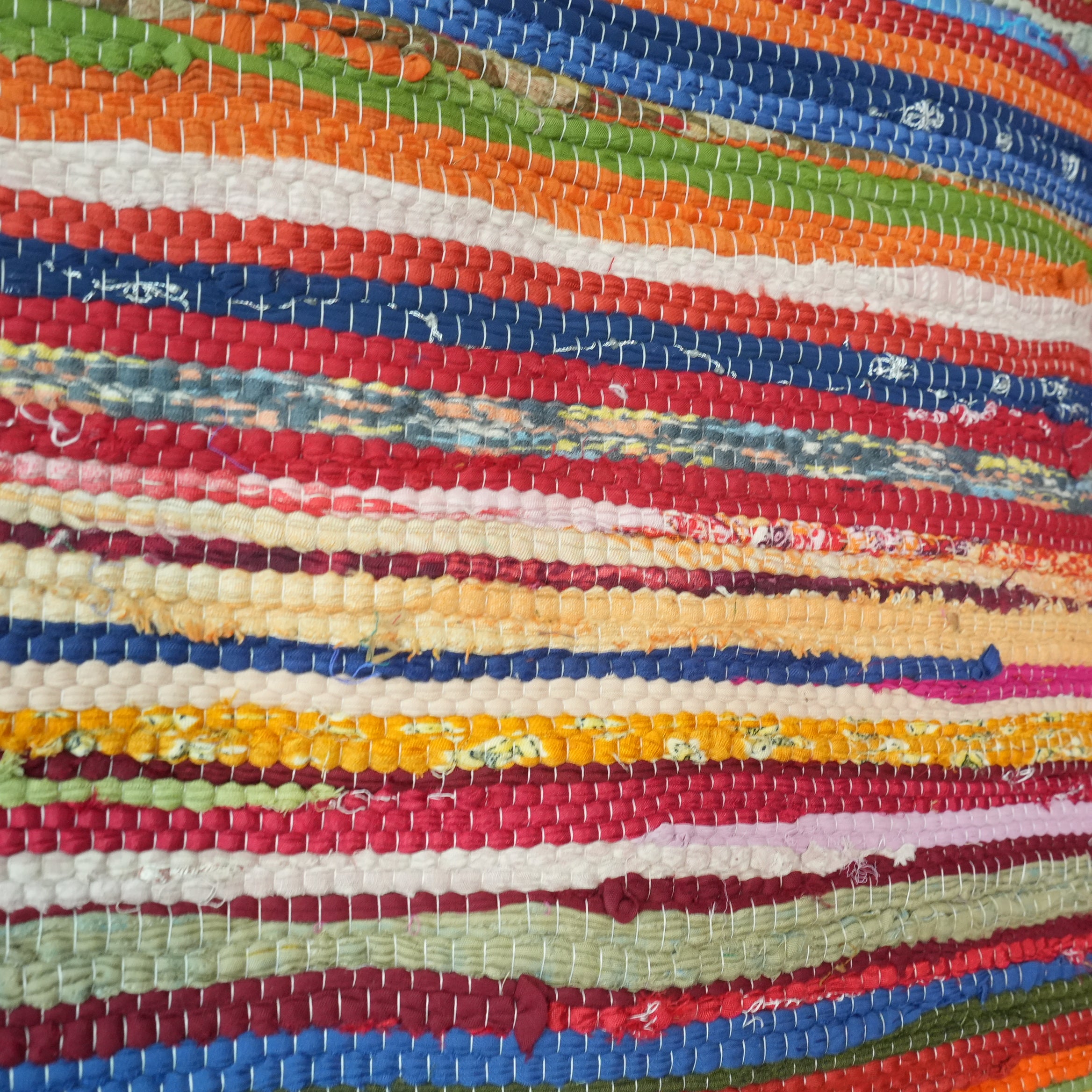 SCRAP FABRIC RUG D