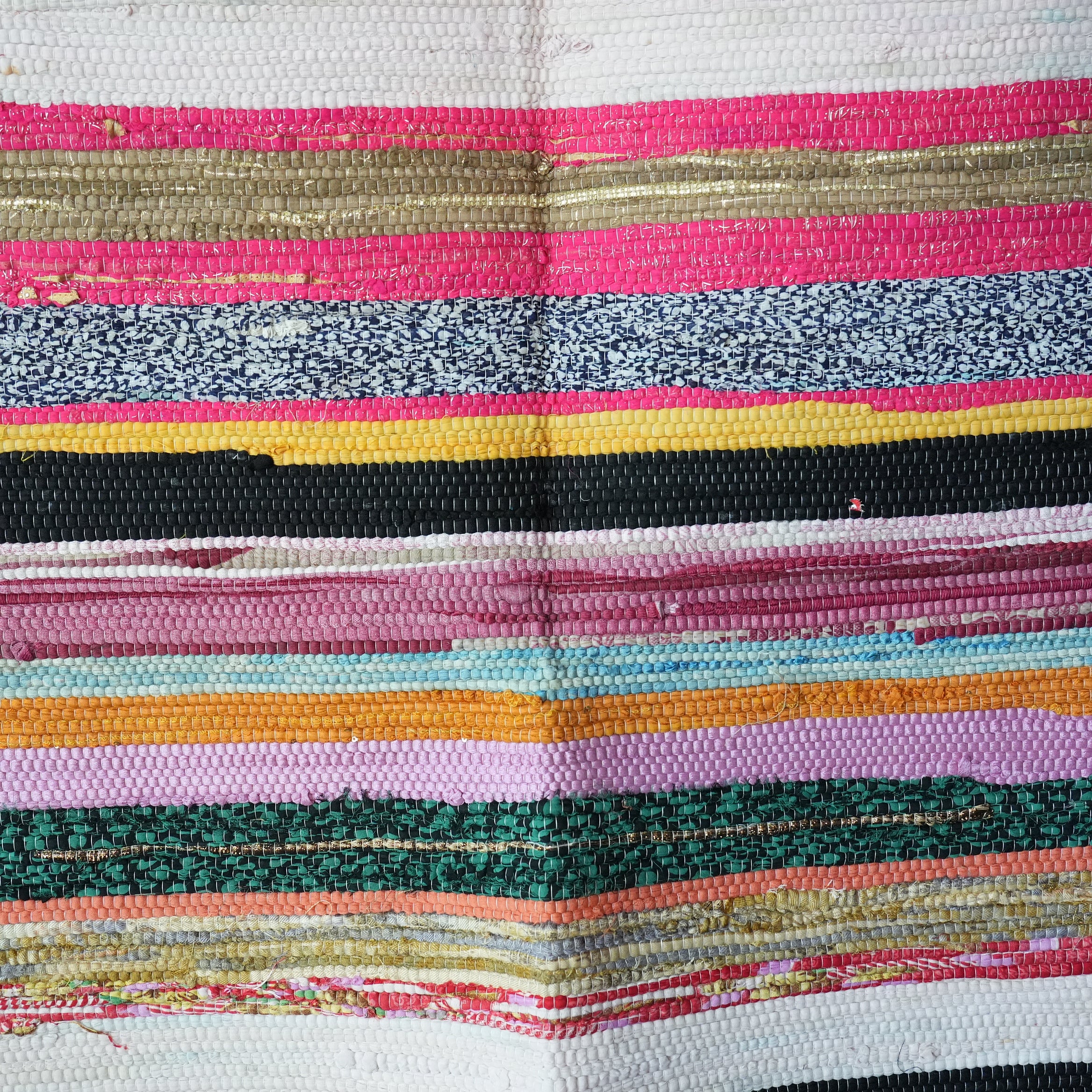 SCRAP FABRIC RUG E