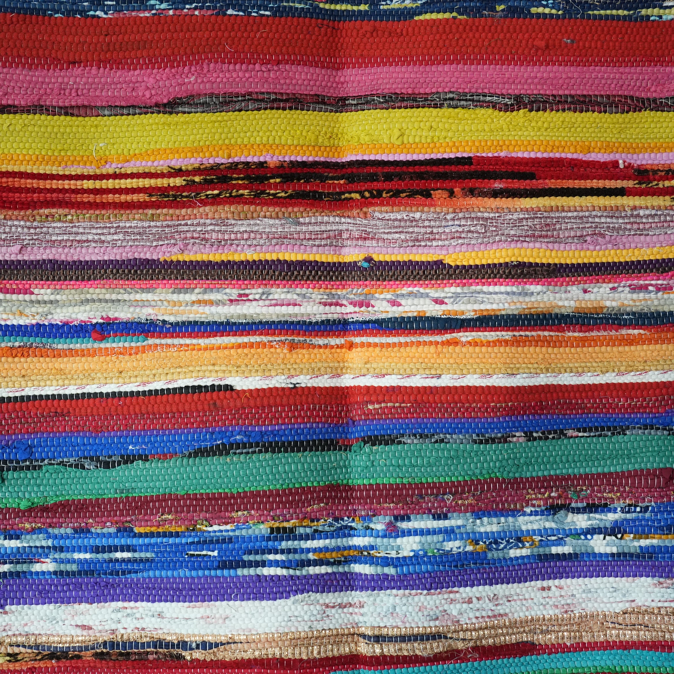 SCRAP FABRIC RUG F