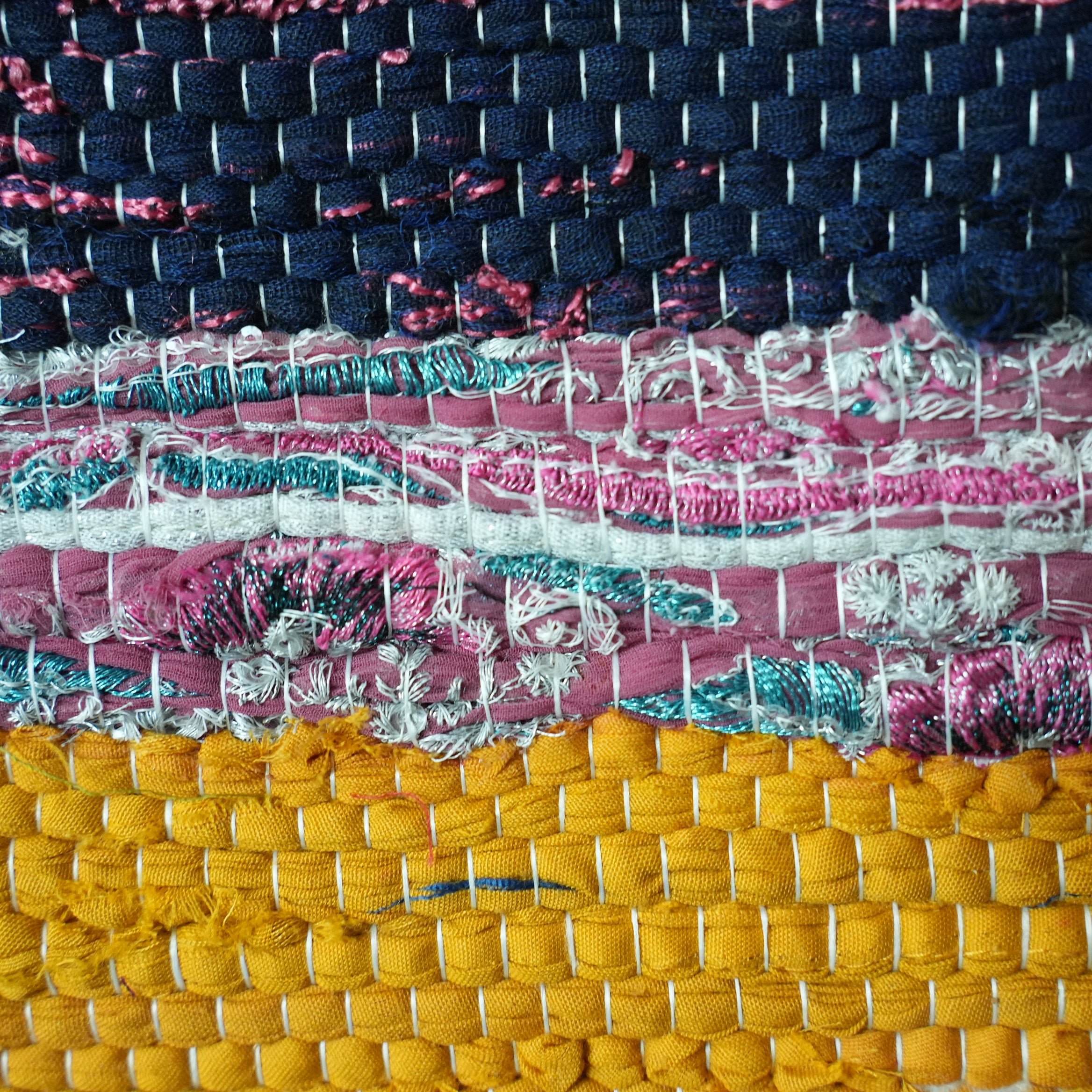 SCRAP FABRIC RUG F