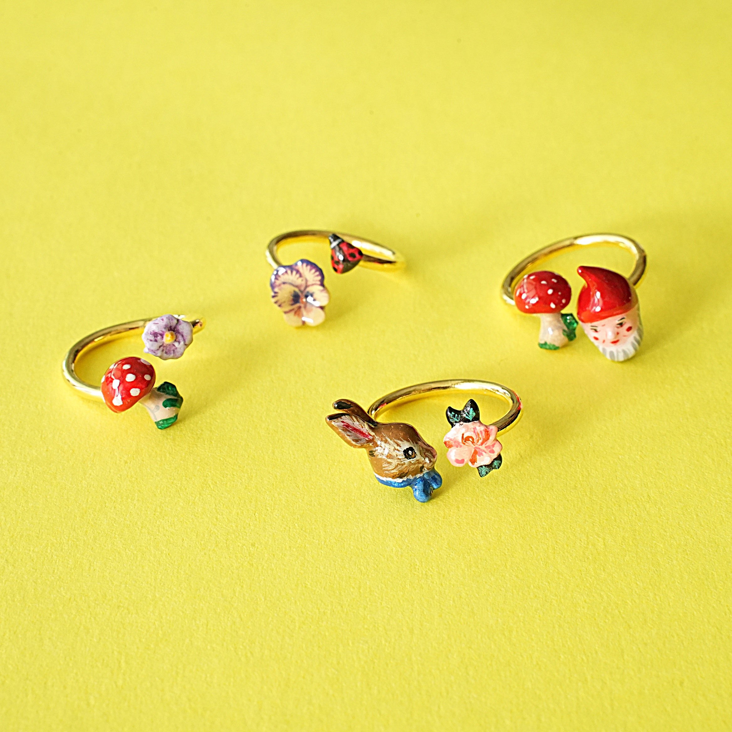 Nathalie Lete Two Motifs Ring