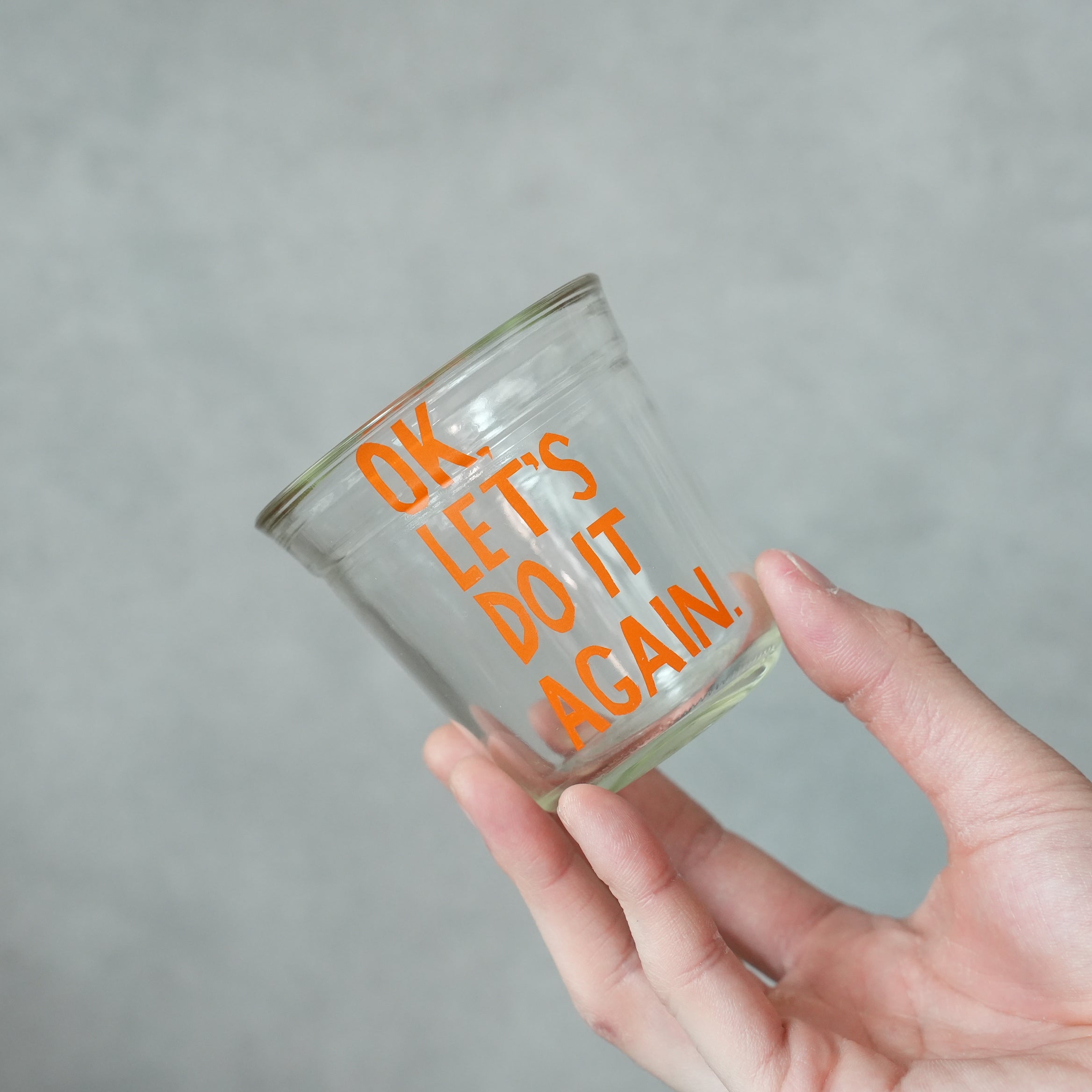 うそみたいなコップ よし!もう一回!BINKOP