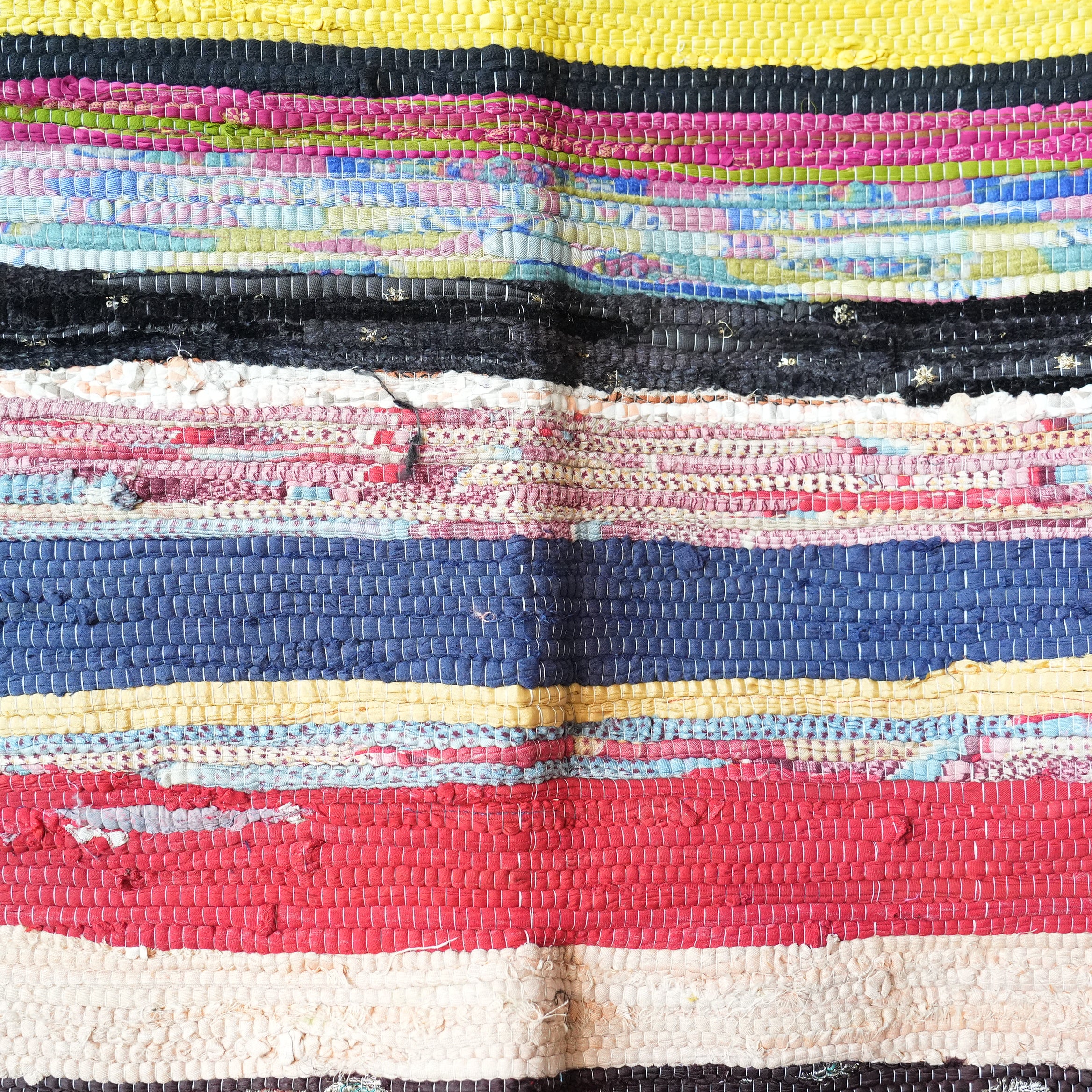 SCRAP FABRIC RUG B