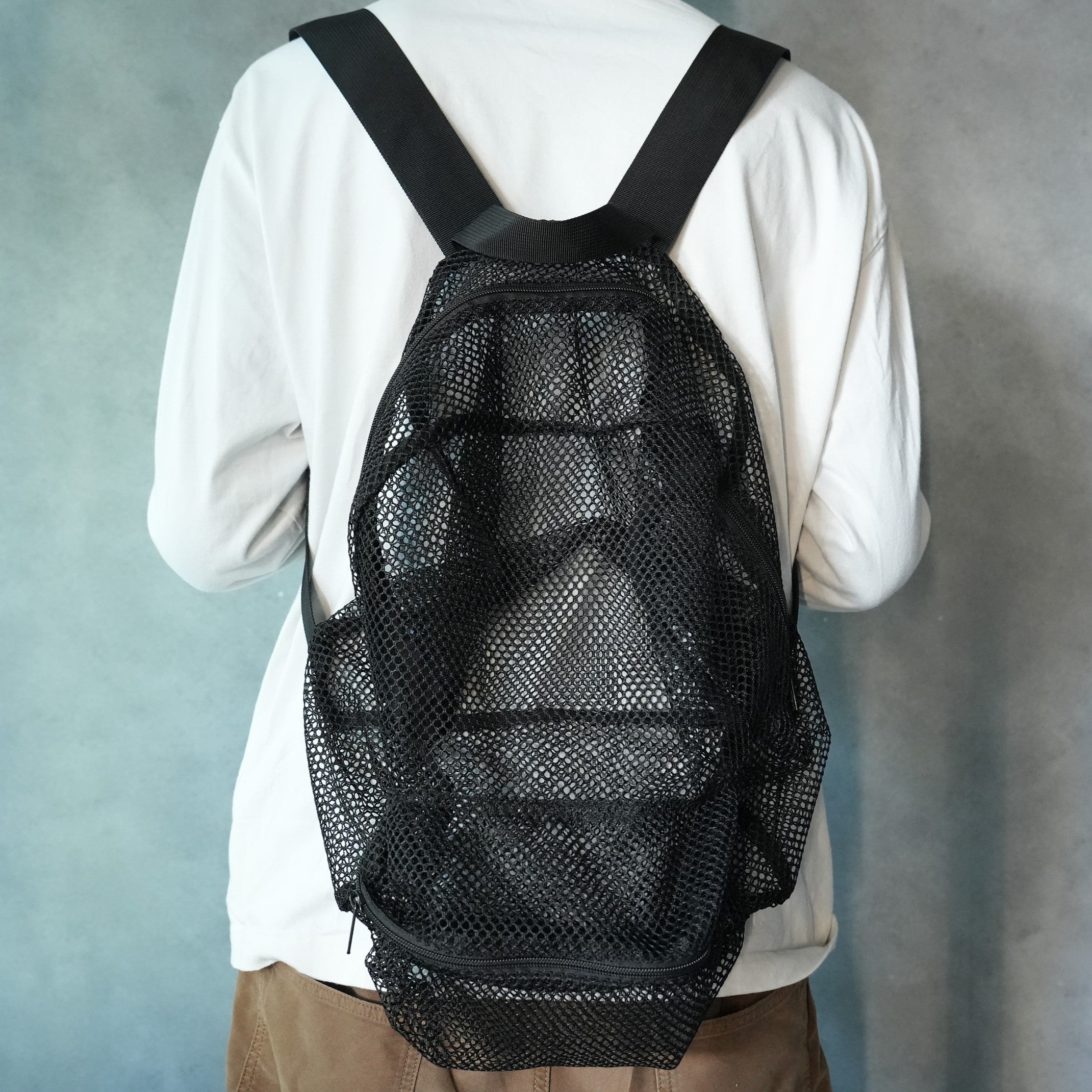 MESH BAG DAY BAG