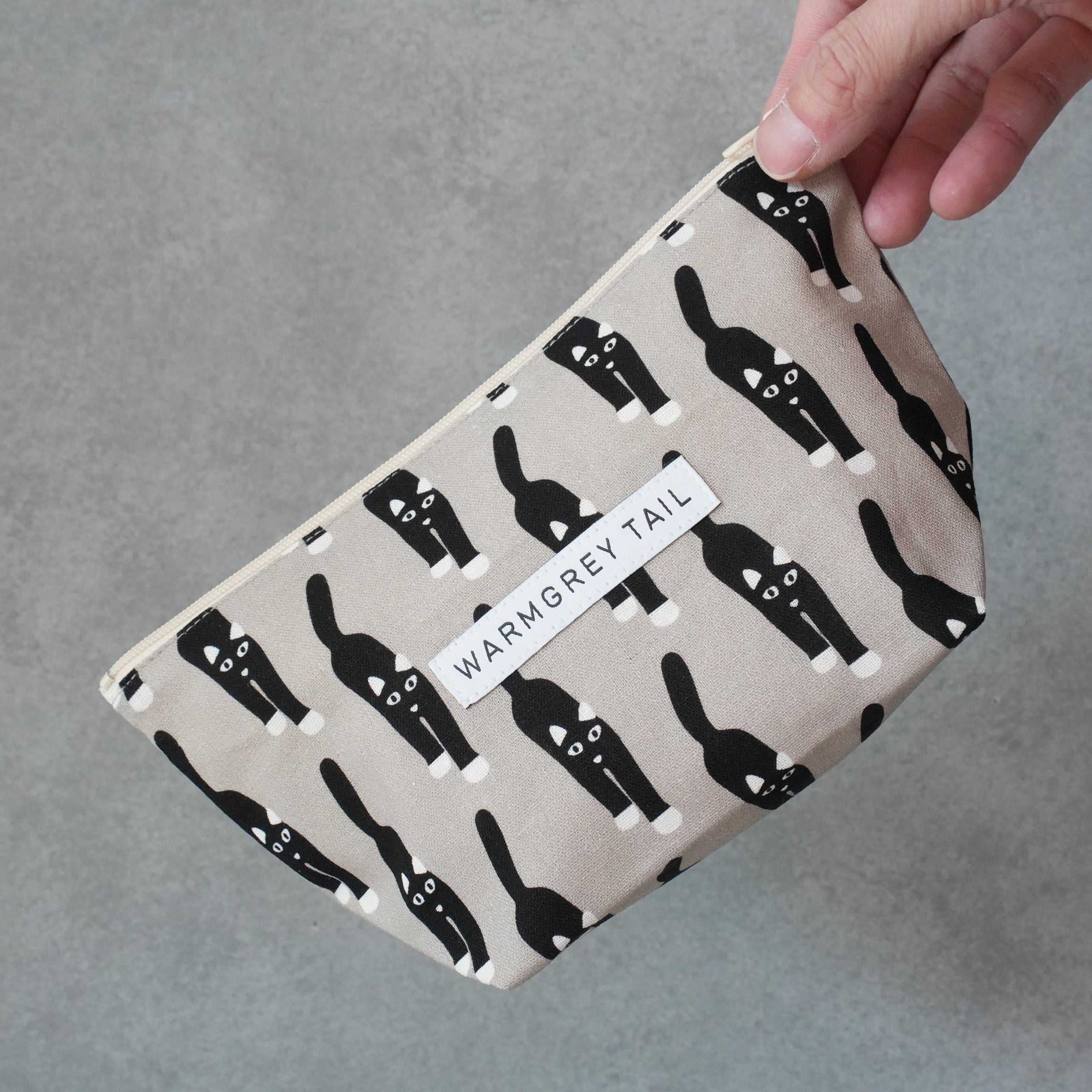Warmgrey Tail STANDING POUCH