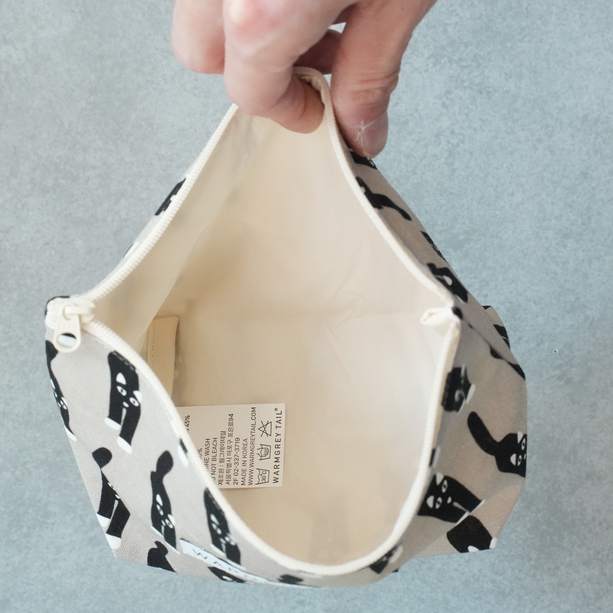 Warmgrey Tail STANDING POUCH