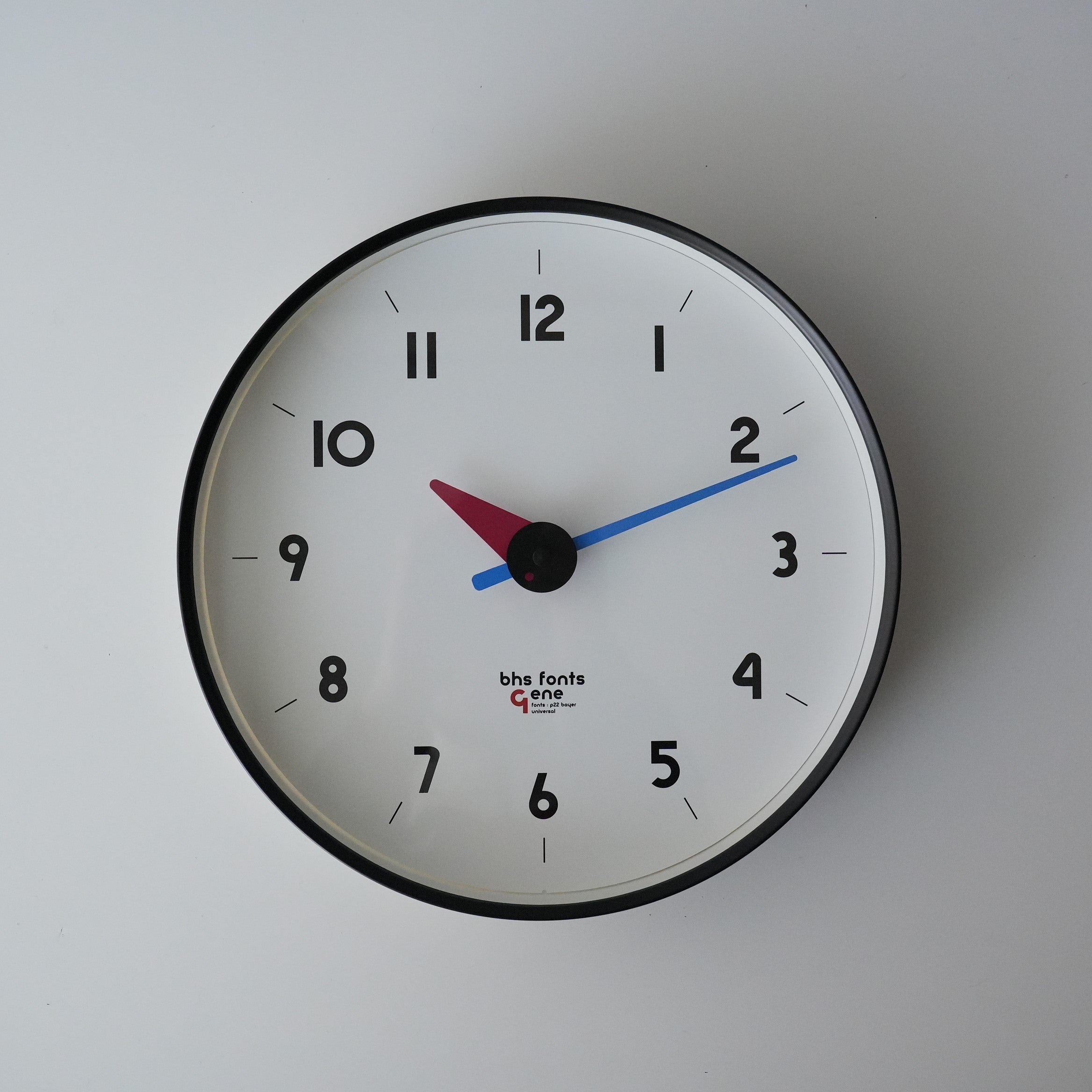 Bauhaus GENE Wall Clock Universal