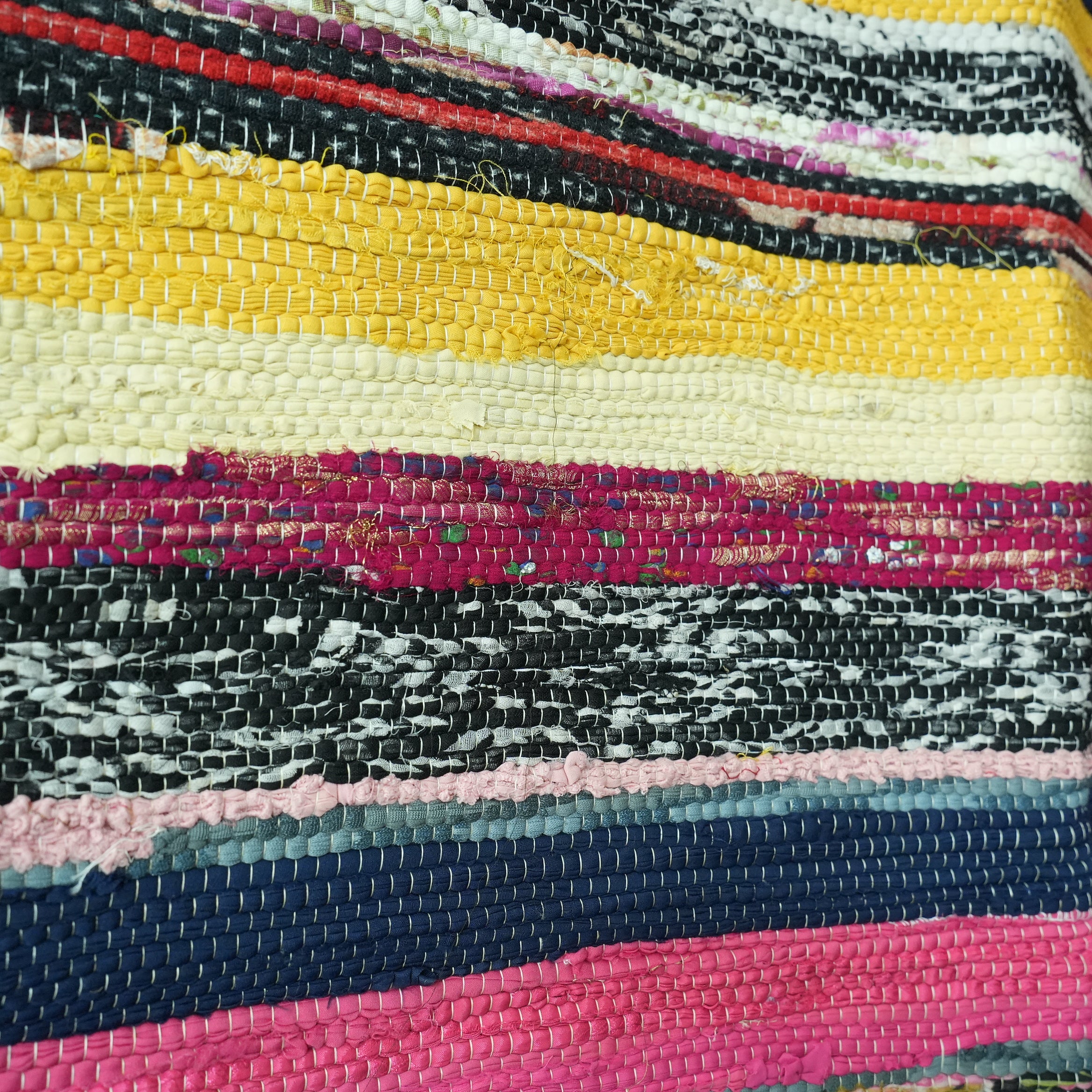 SCRAP FABRIC RUG A