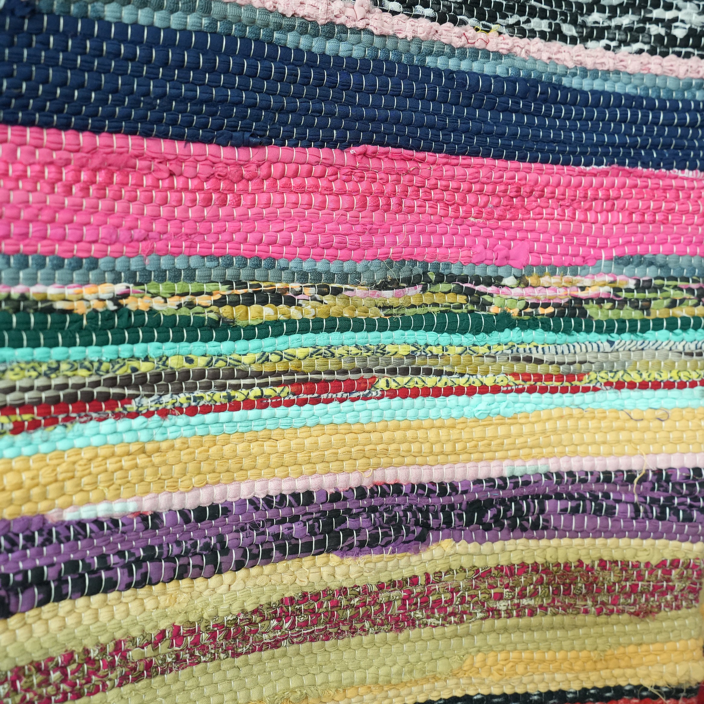 SCRAP FABRIC RUG A