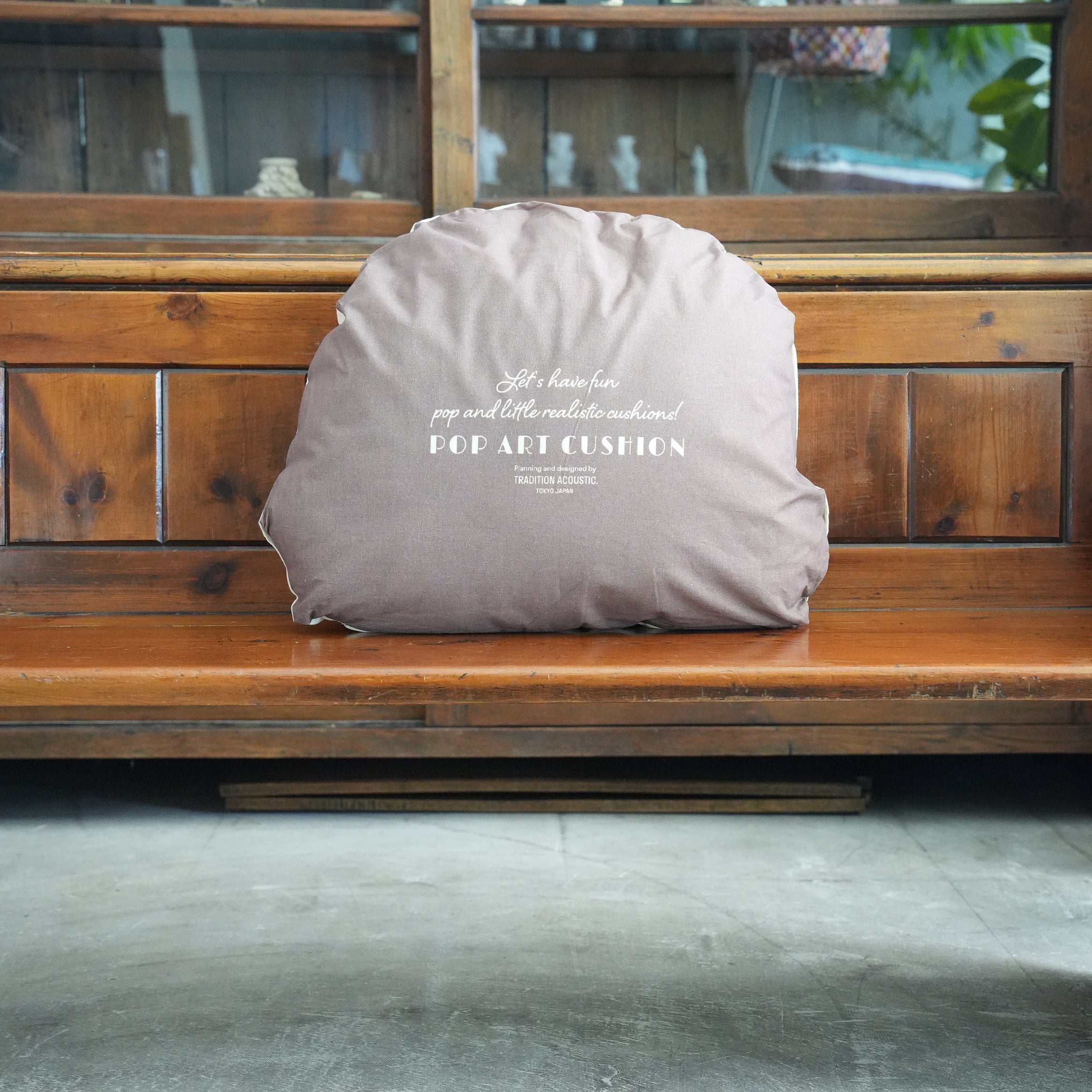 Pop Art Cushion Hamburger