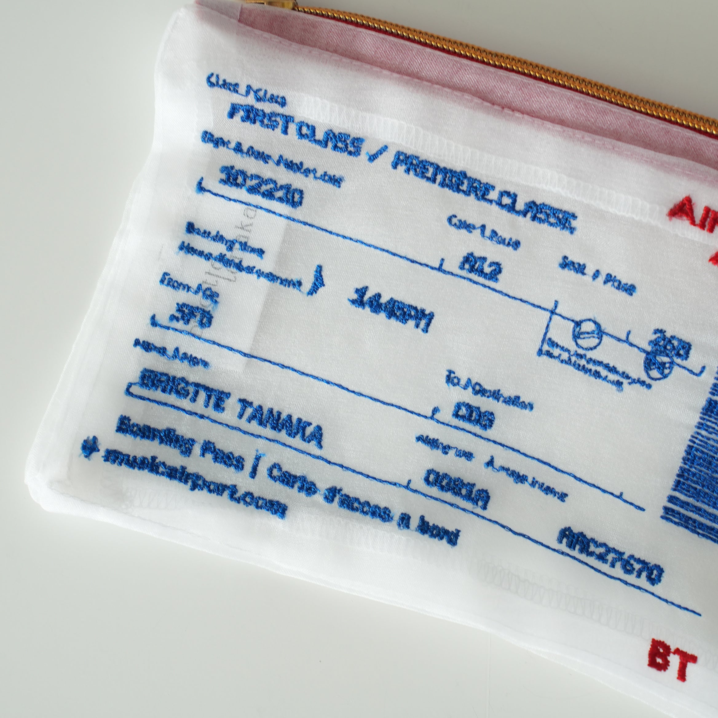 AIRTICKET POCHETTE KEY HOLDER