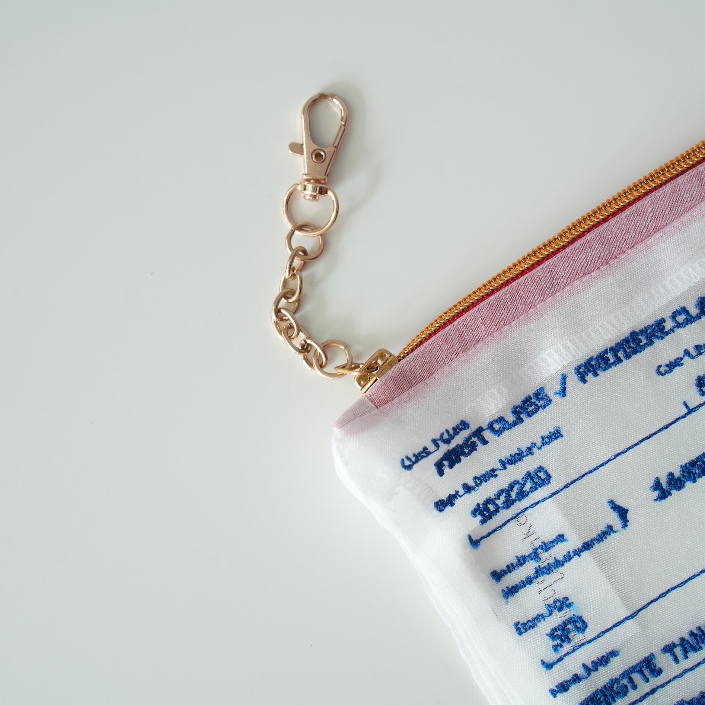 AIRTICKET POCHETTE KEY HOLDER