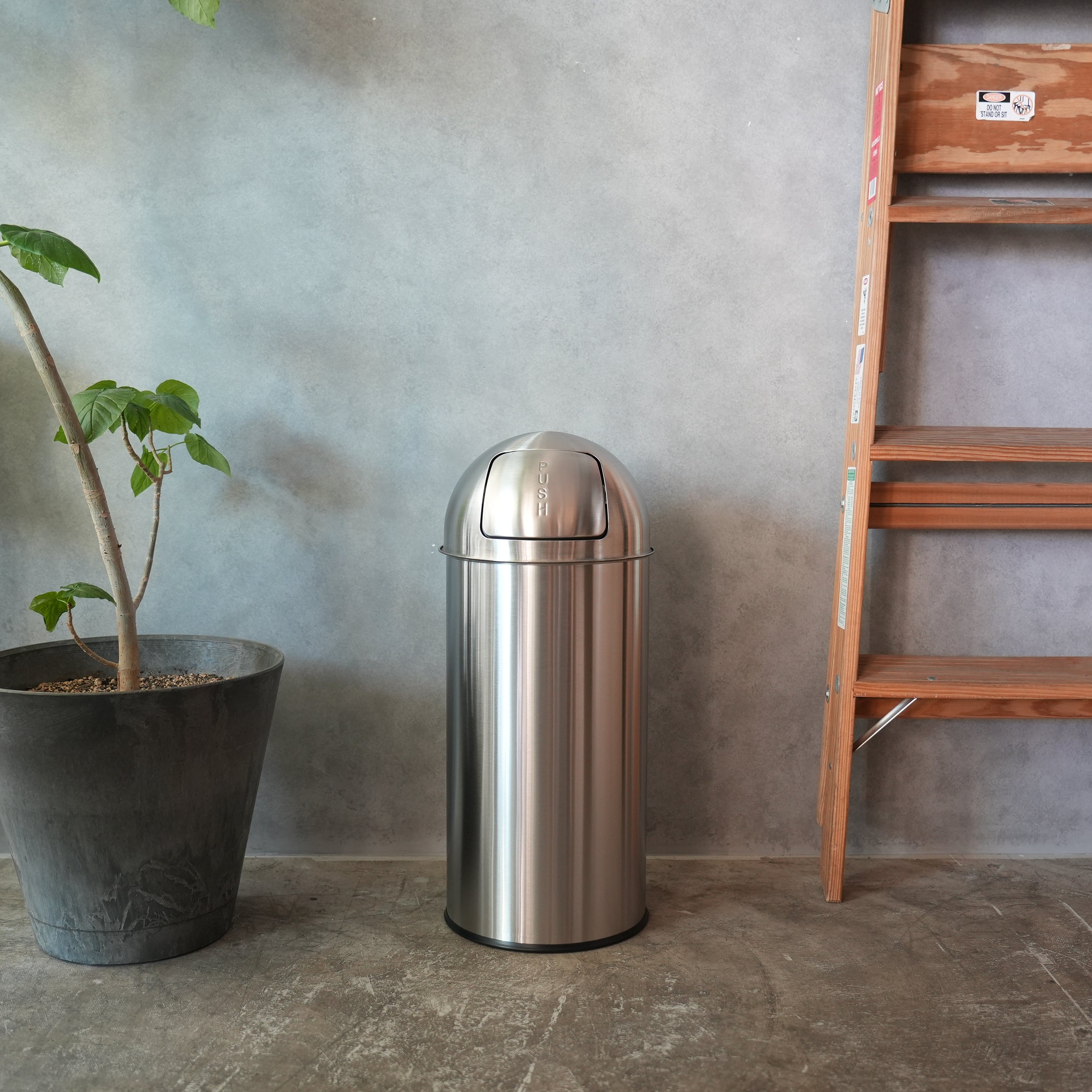DUST BIN SATIN FINISHED 25L