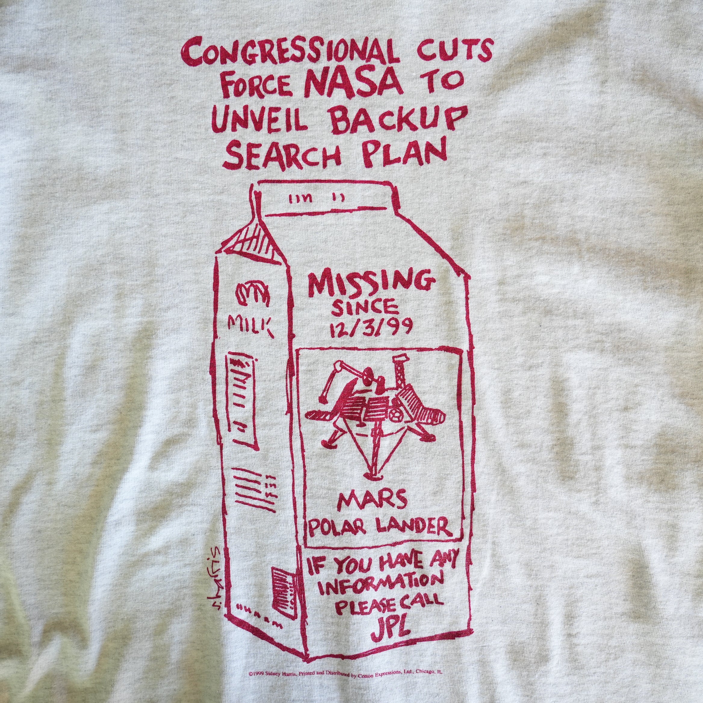 MISSING MARS LANDER Tee