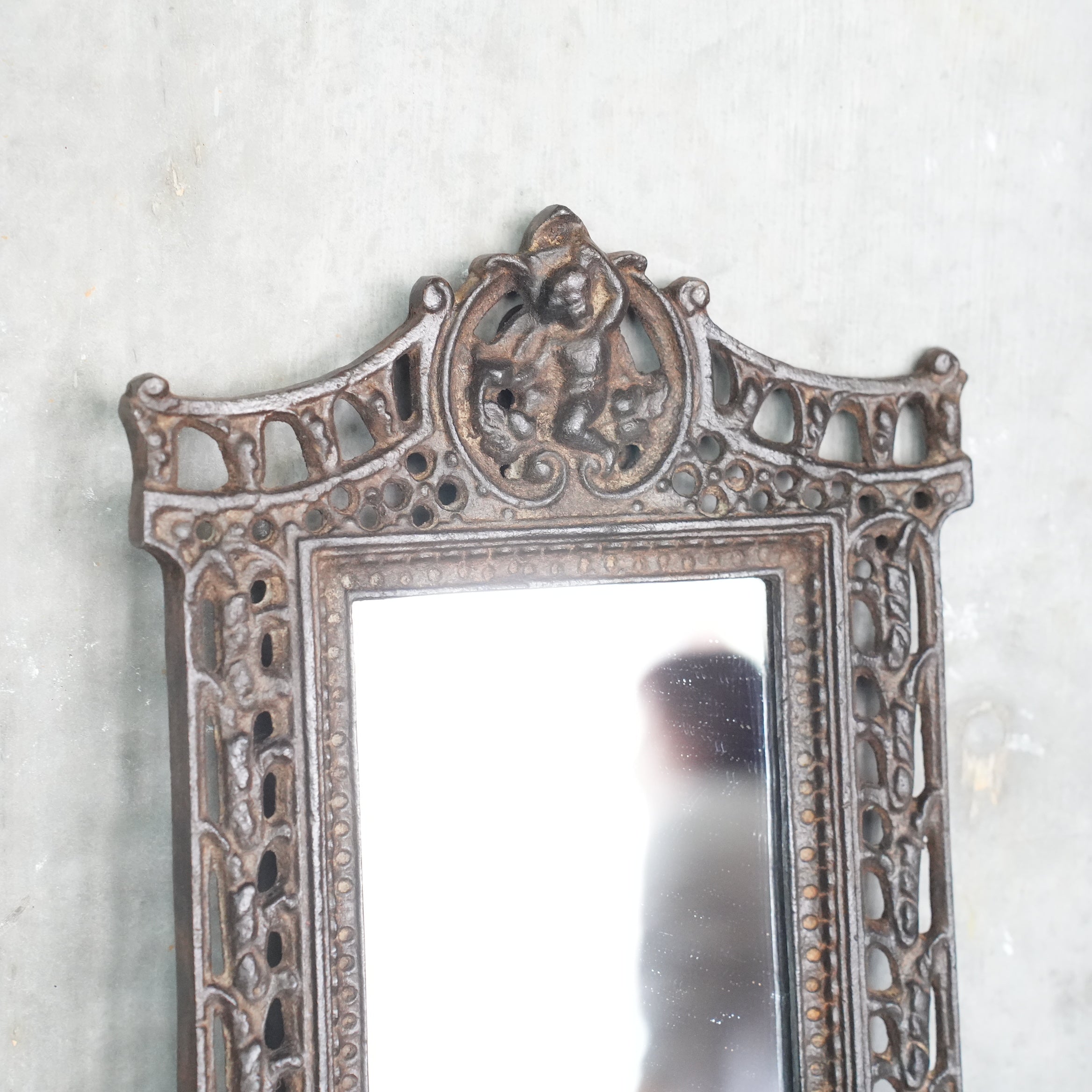 Classic Iron Mirror