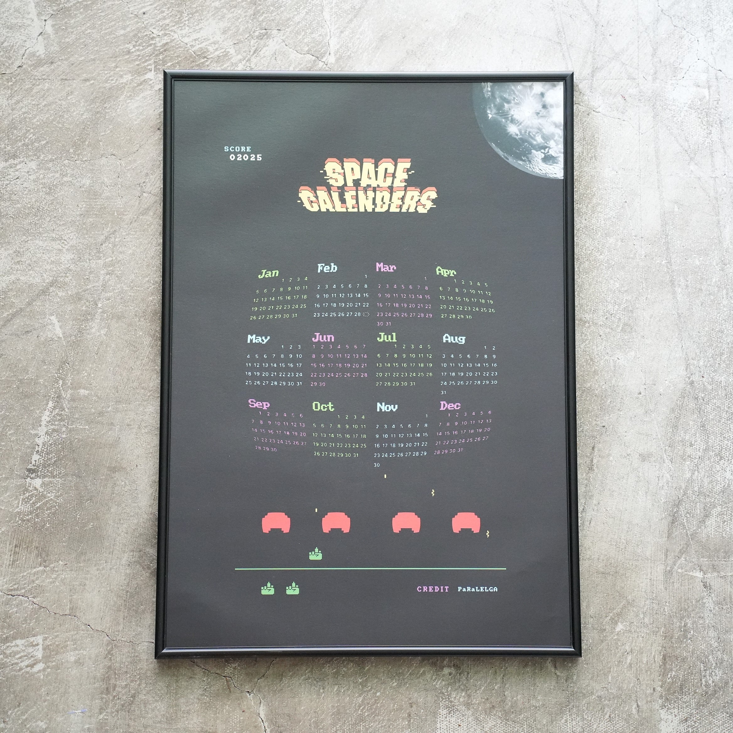 PaRaLELGA SPACE CALENDERS 2025