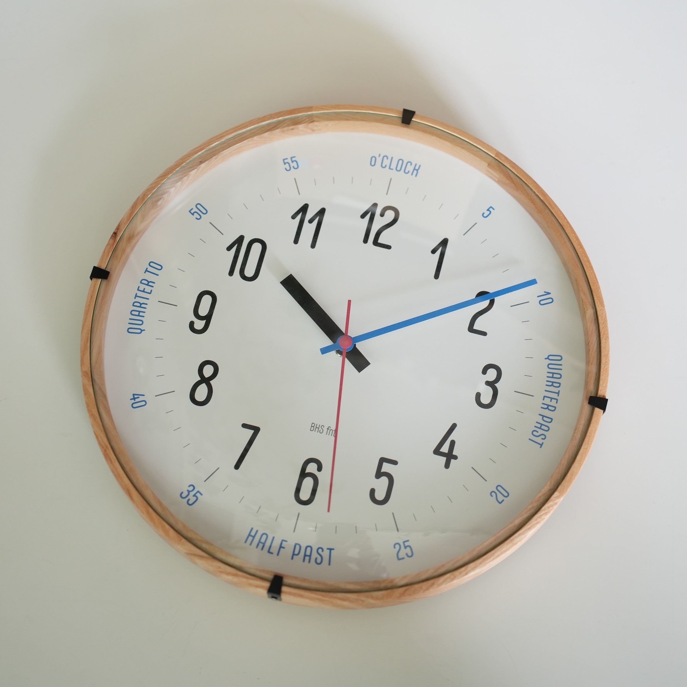 BAUHAUS Fonts Wall Clock Carlmarx