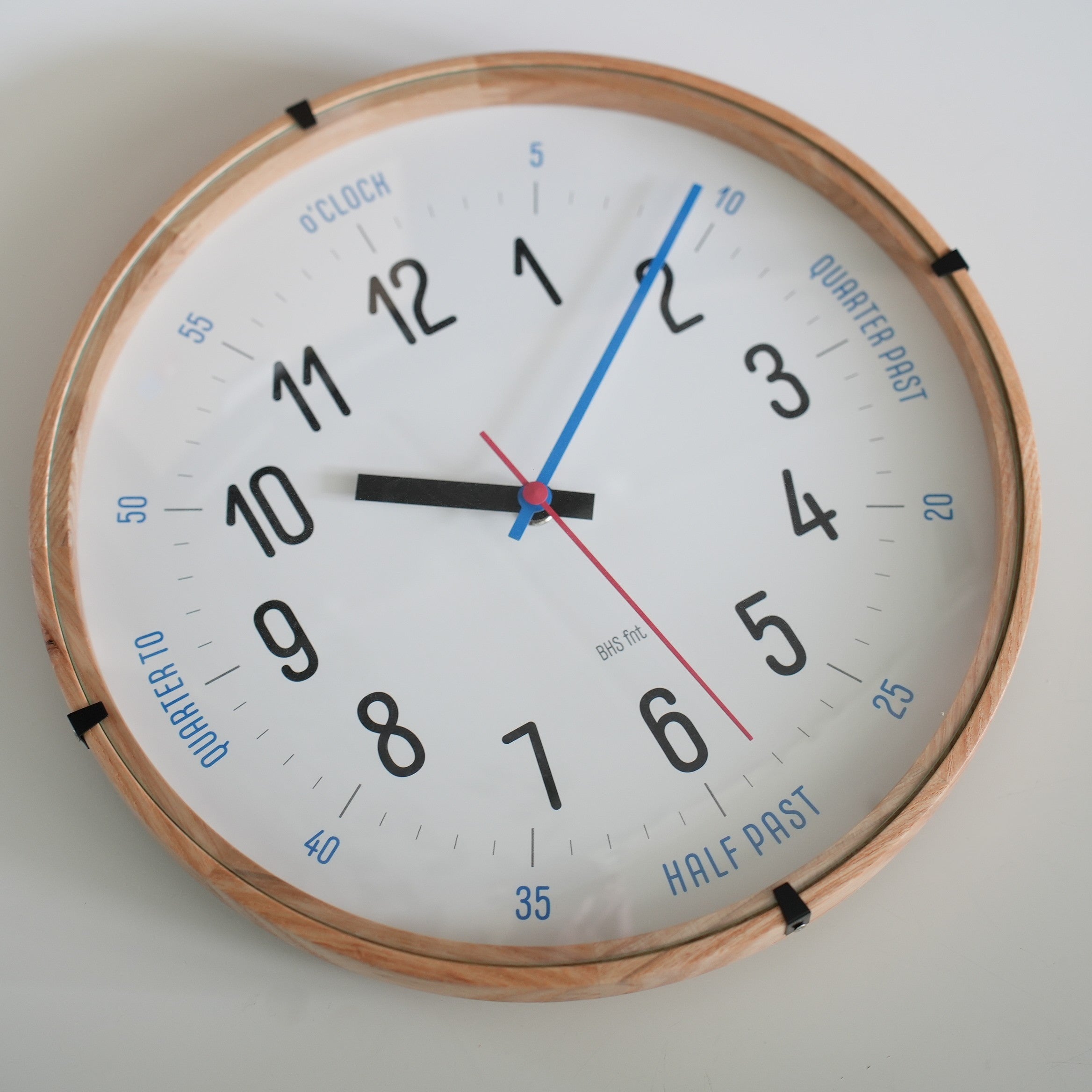 BAUHAUS Fonts Wall Clock Carlmarx