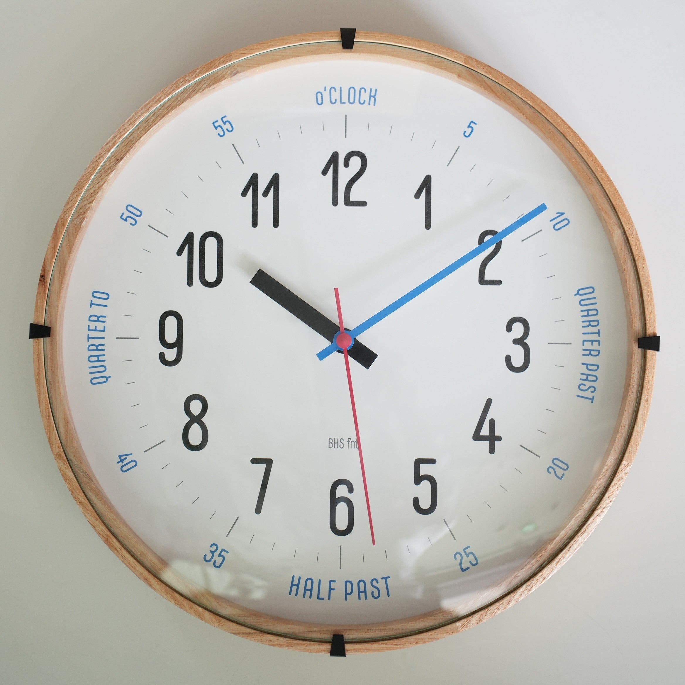 BAUHAUS Fonts Wall Clock Carlmarx
