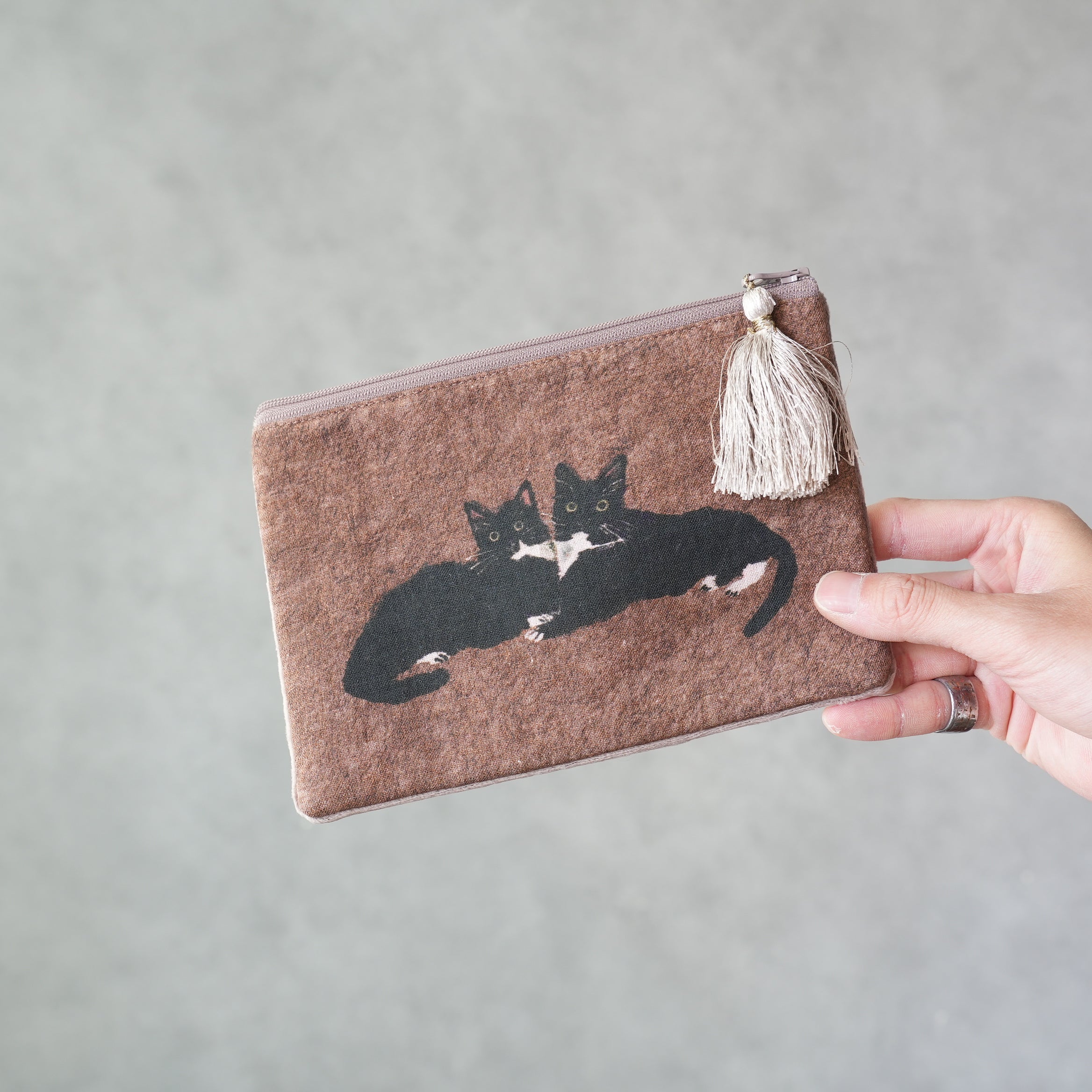 KOTETSU クッションポーチ L