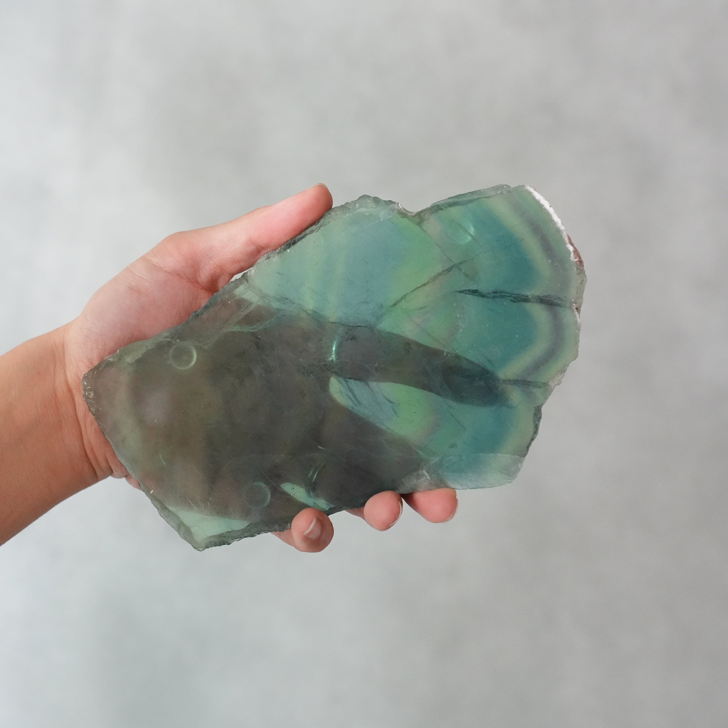 Crystal Plate Fluorite B