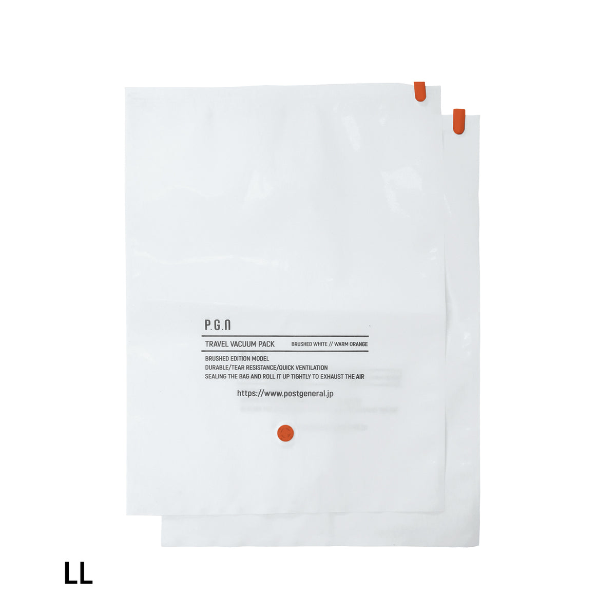 TRAVEL VACUUM PACK White