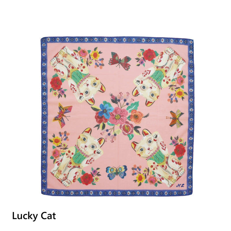 Nathalie Lete Art Handkerchief
