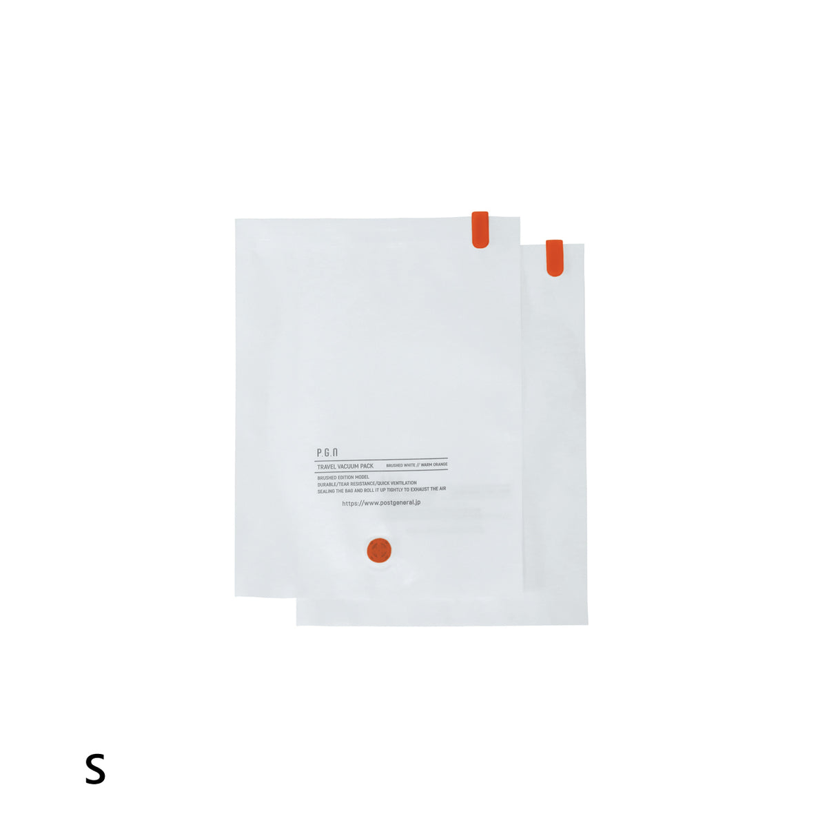 TRAVEL VACUUM PACK White