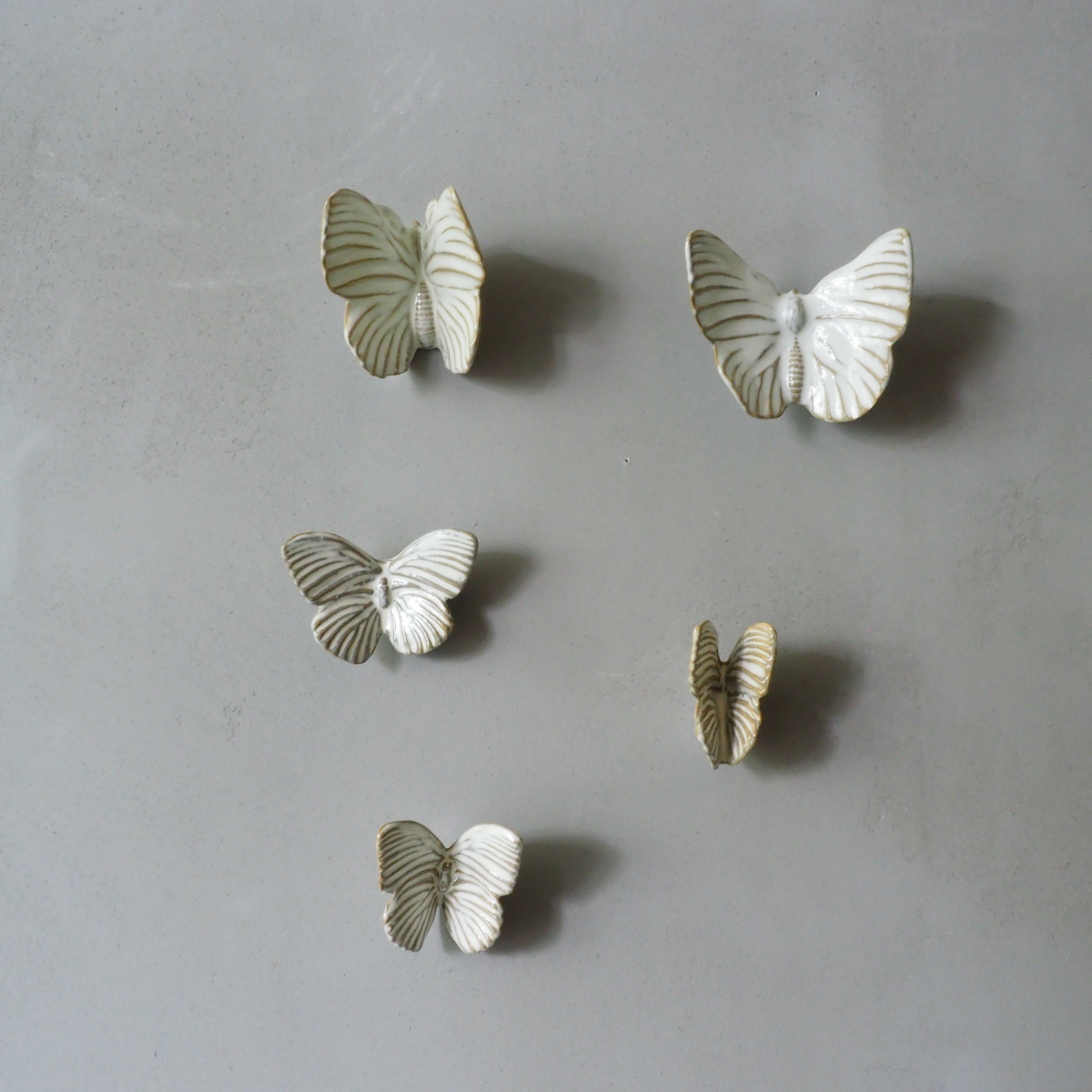 Mini Butterfly I White BF-004-05